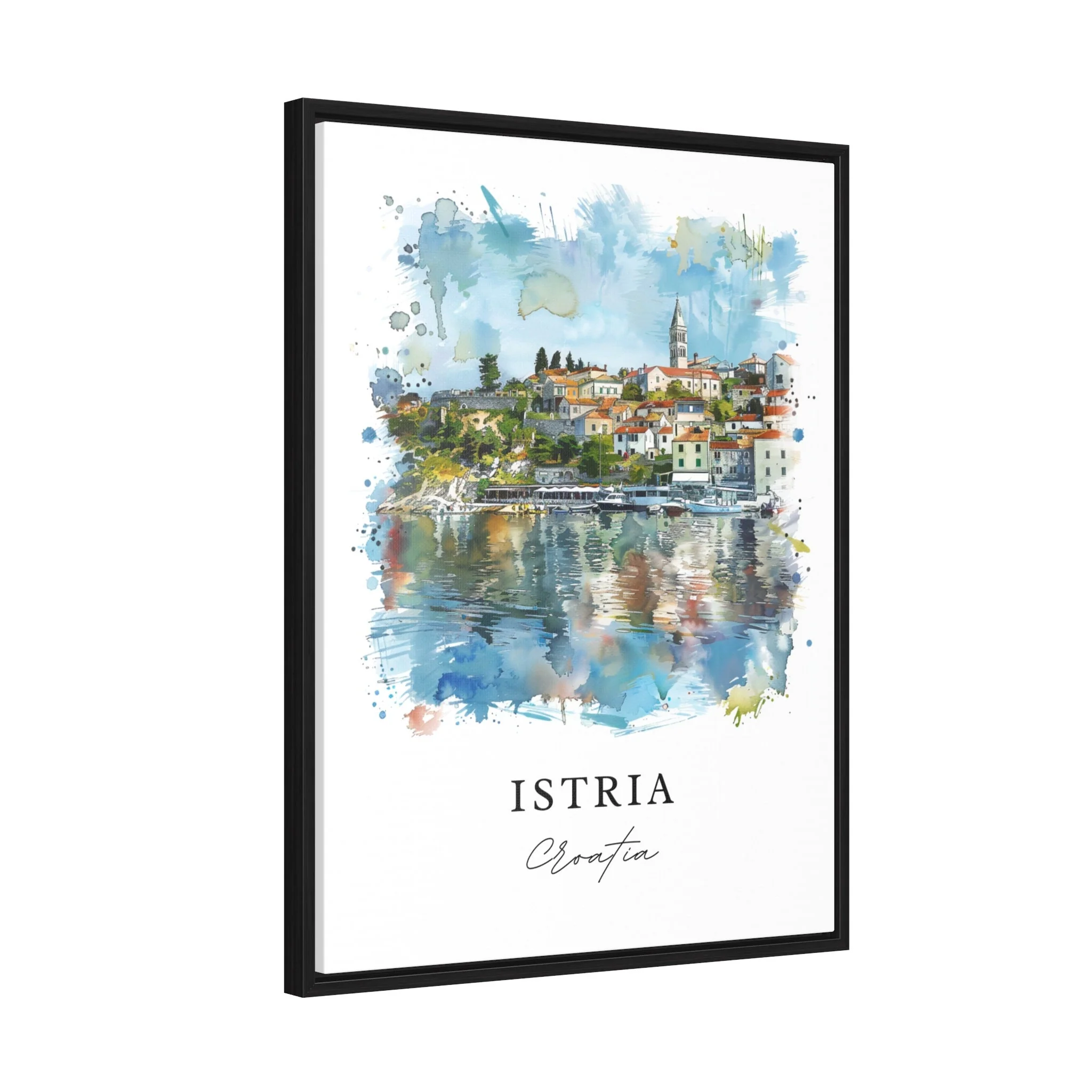 Istria, Croatia – Watercolor Art Print - Image 6