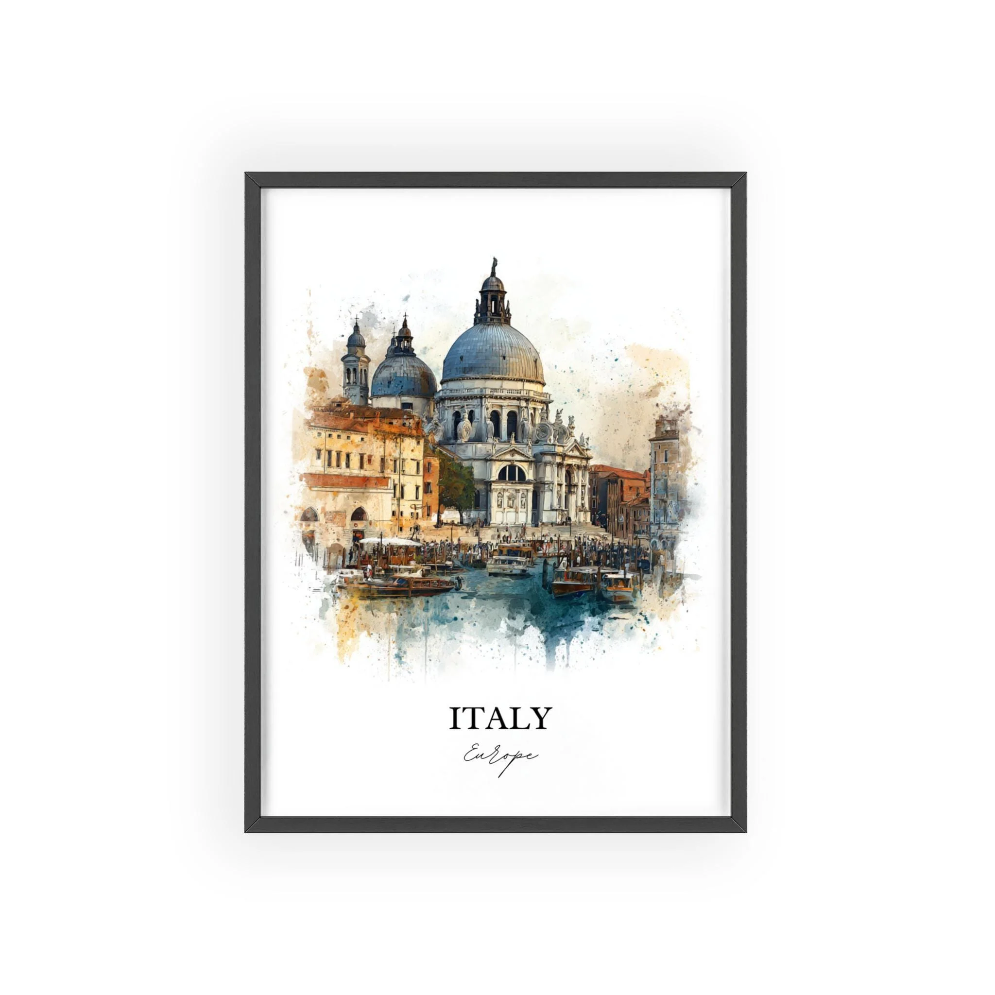 Italy, Italy – Watercolor Art Print - Image 7