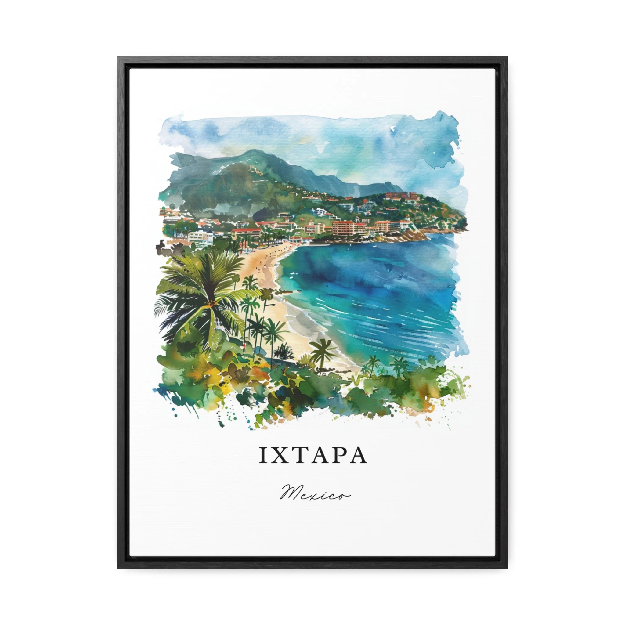 Ixtapa, Mexico – Watercolor Art Print - Image 5