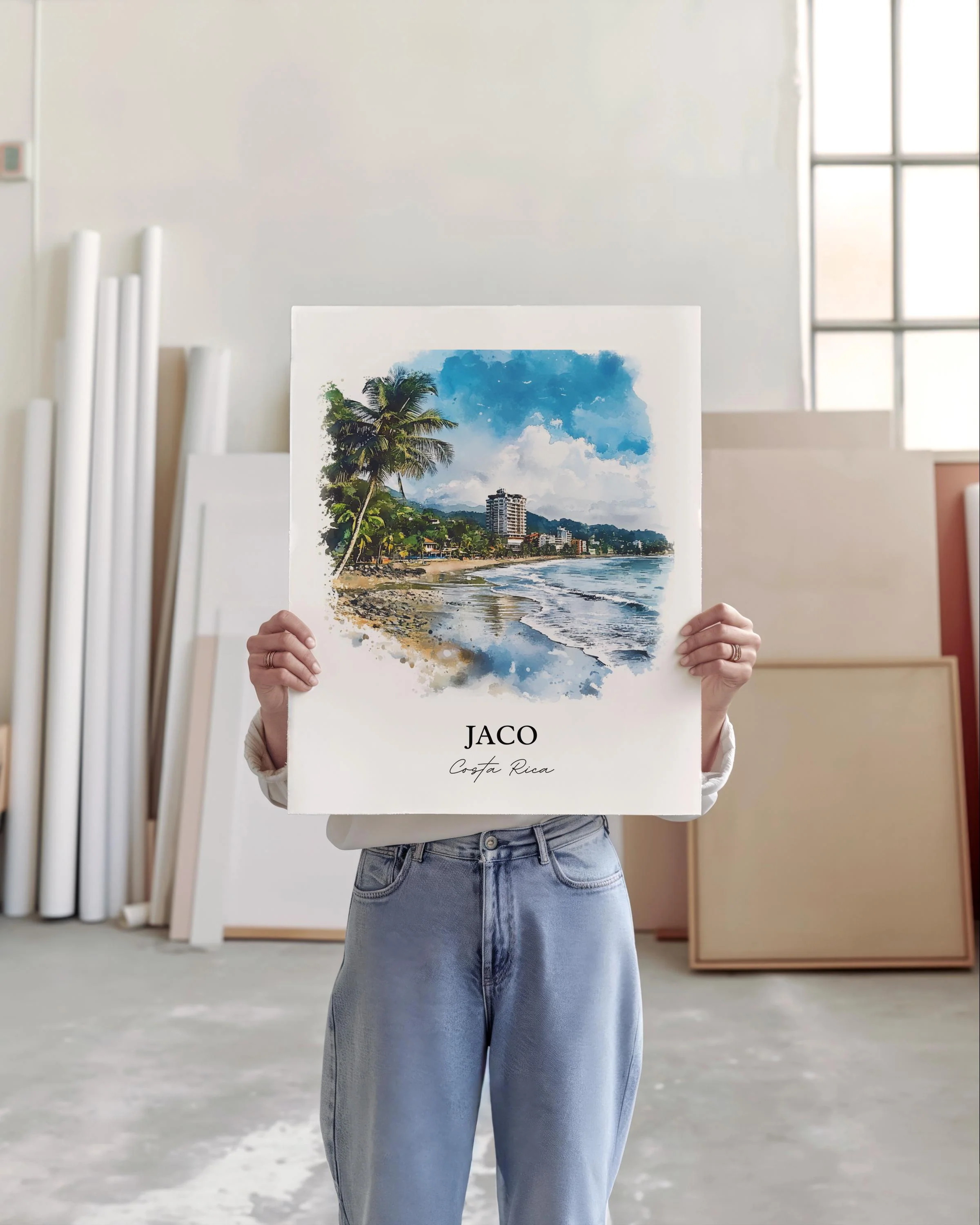 Jaco, Costa Rica – Watercolor Art Print - Image 3