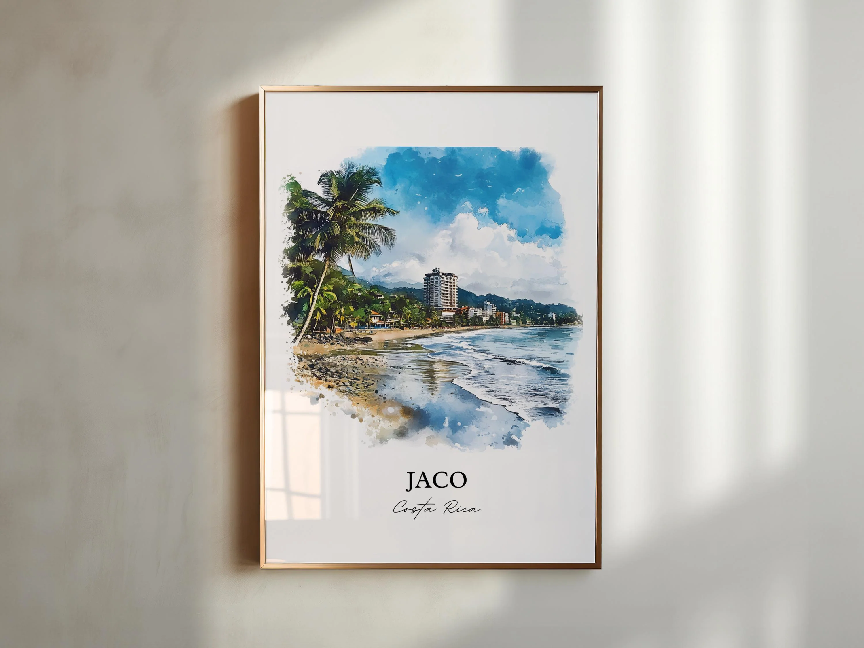 Jaco, Costa Rica – Watercolor Art Print - Image 5
