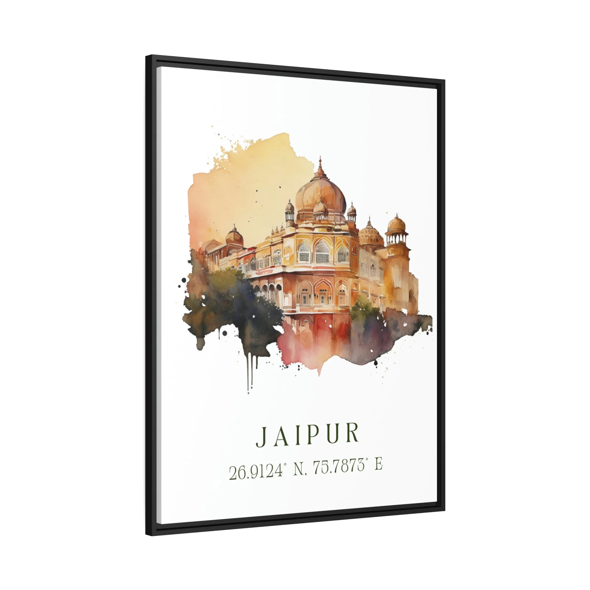 Jaipur, India – Watercolor Art Print - Image 5