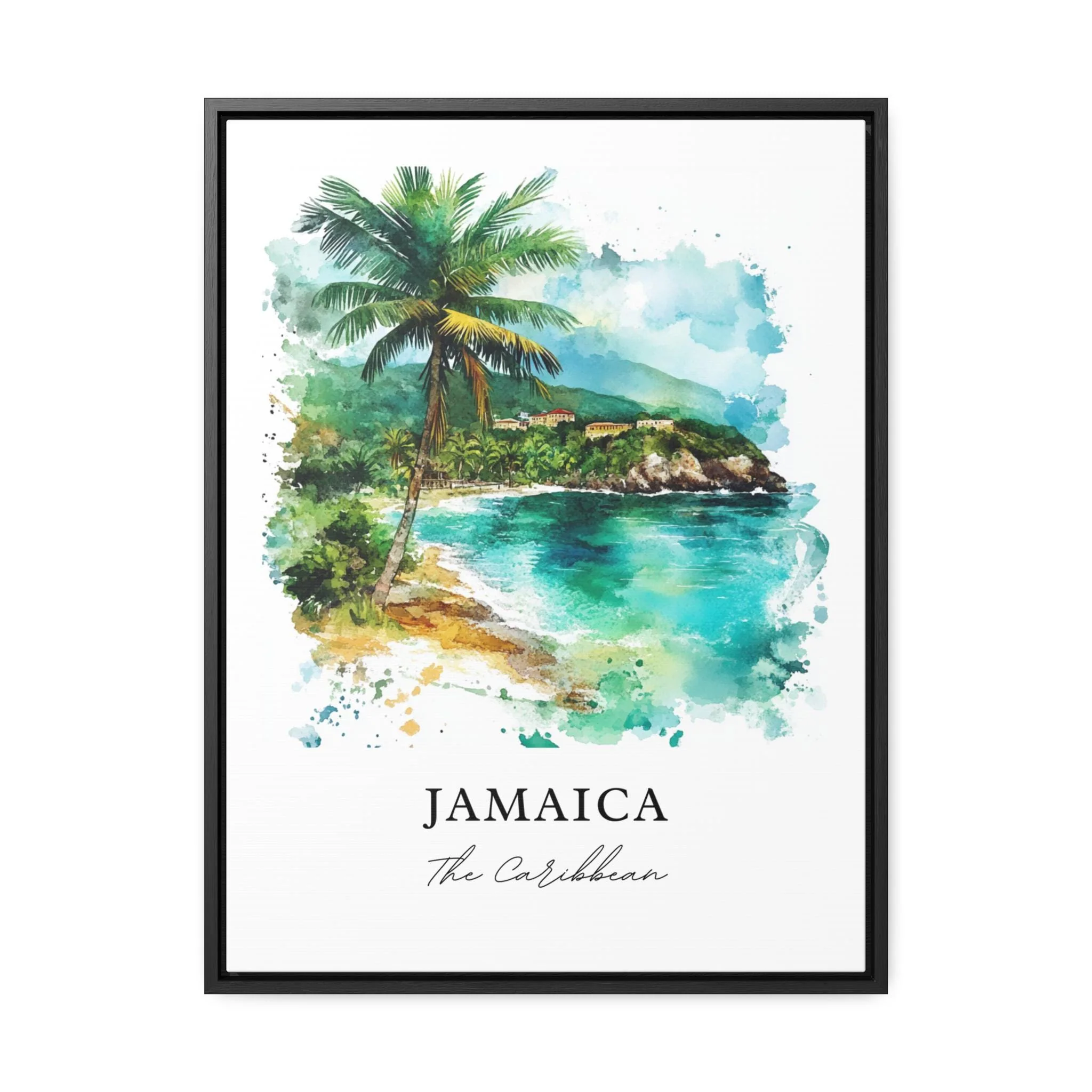 Jamaica, Jamaica – Watercolor Art Print - Image 5