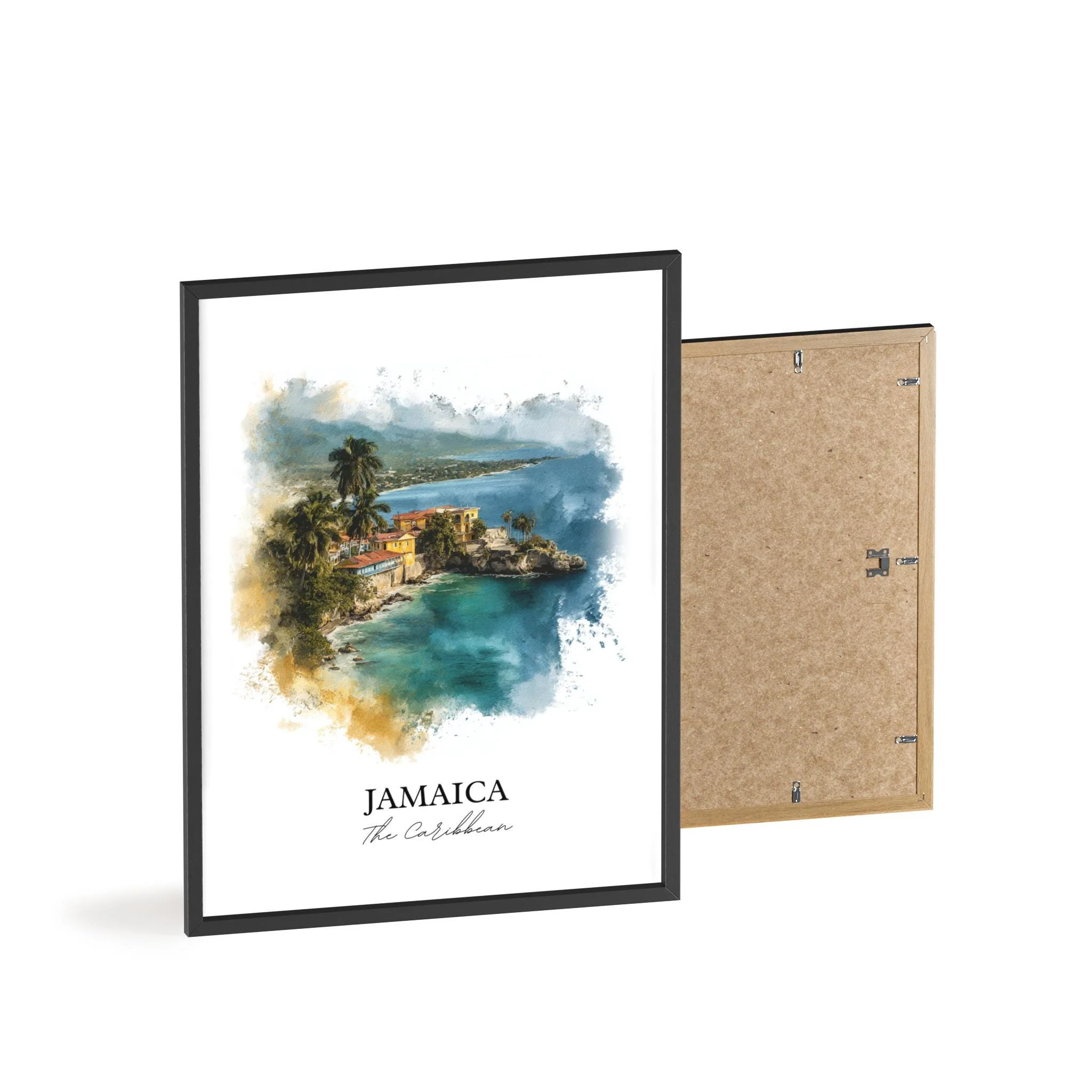 Jamaica, Caribbean – Watercolor Art Print - Image 8