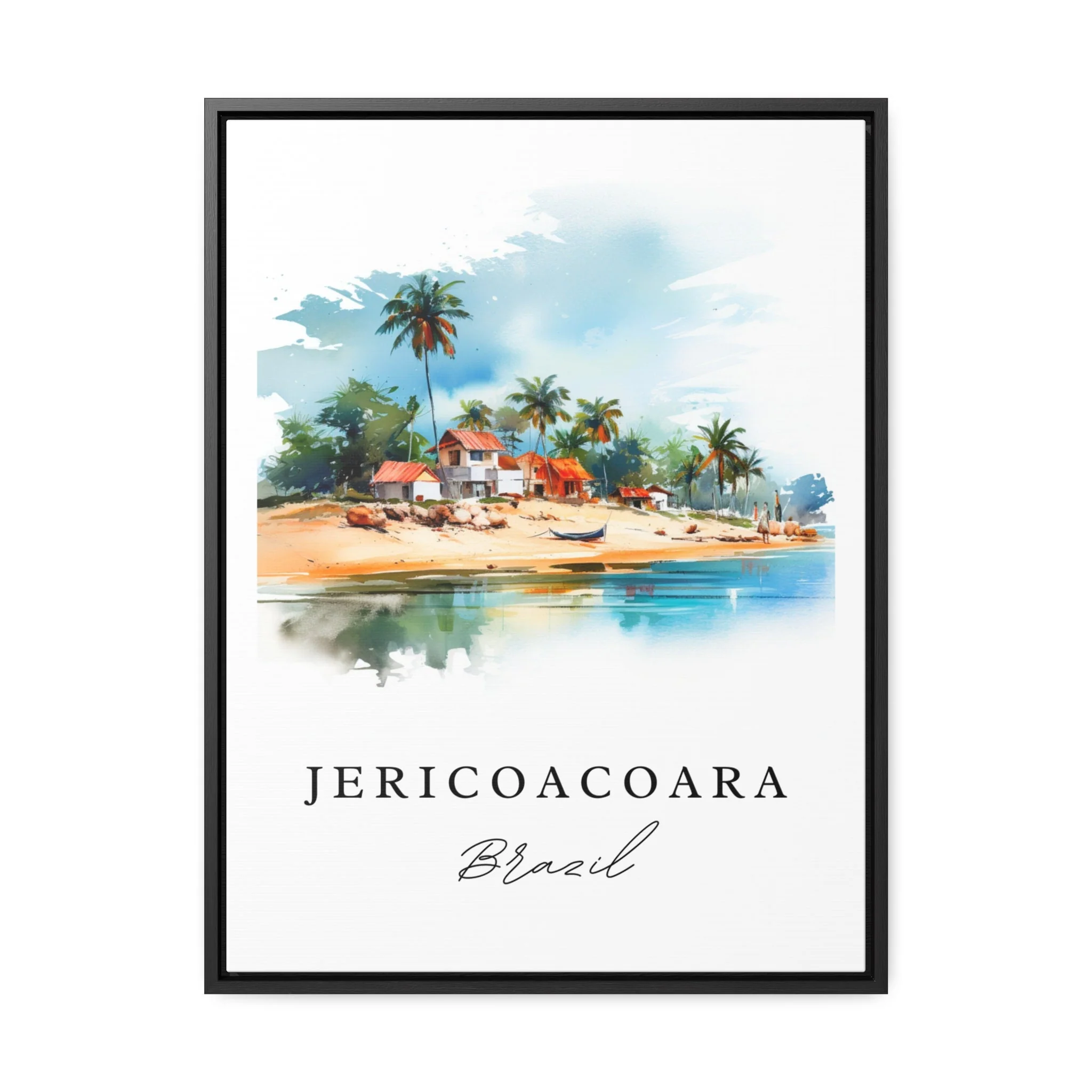 Jericoacoara, Brazil – Watercolor Art Print - Image 6