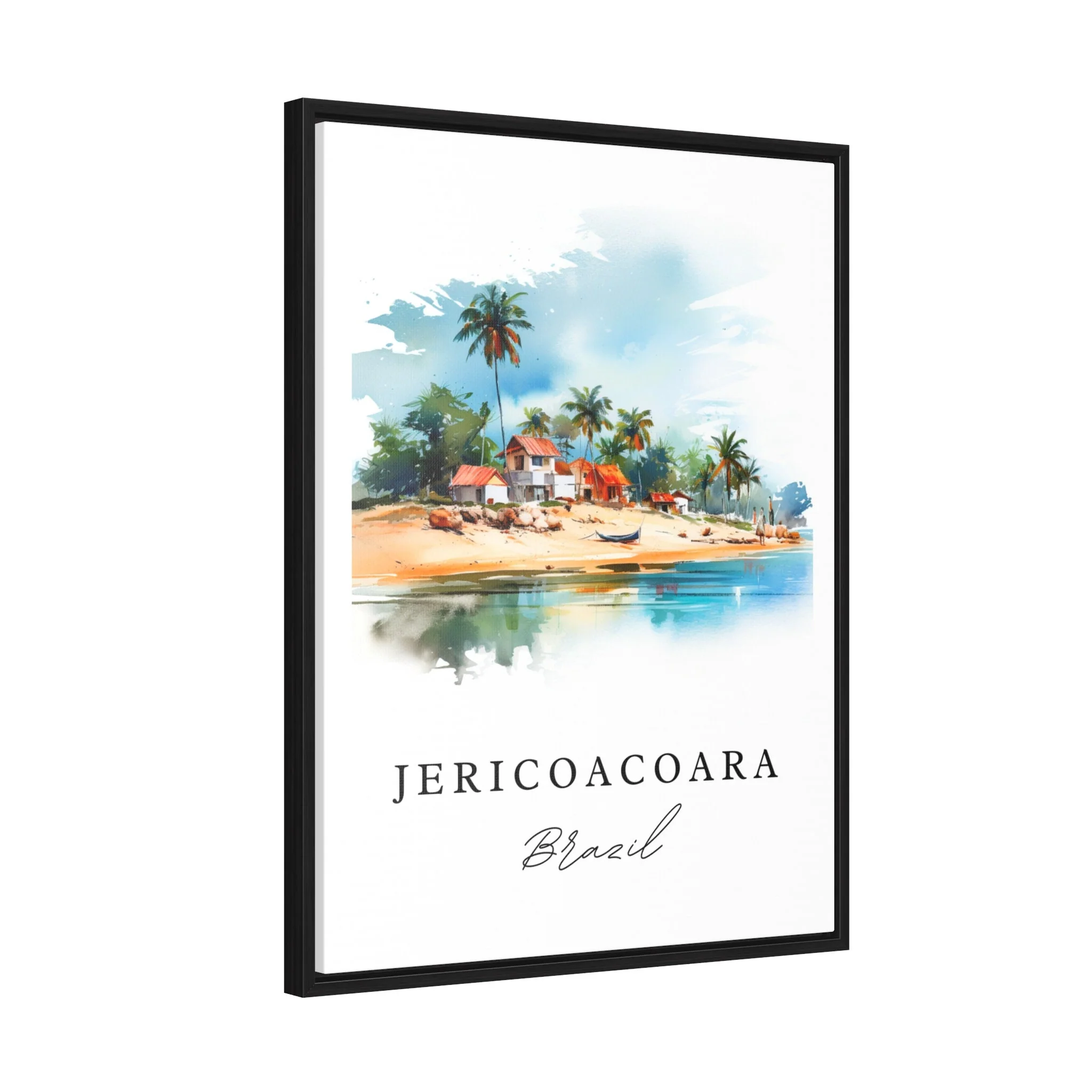 Jericoacoara, Brazil – Watercolor Art Print - Image 7