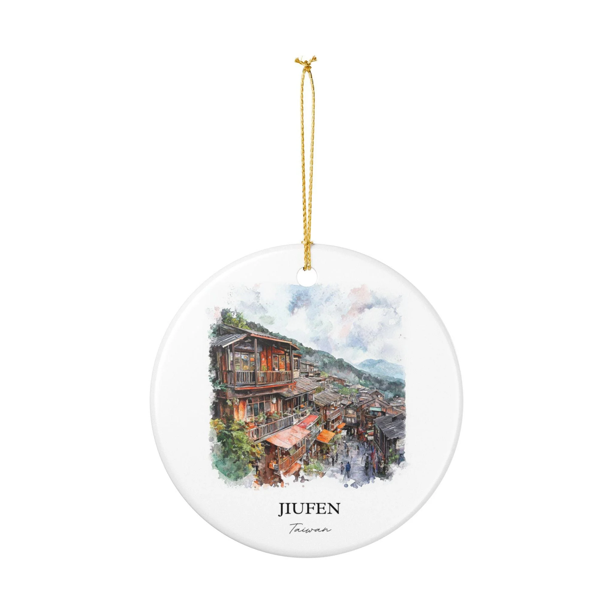 Jiufen Taiwan Ornament: Unique Jiufen Souvenir, Jiufen Xmas Decor, and Authentic Jiufen Taiwan Gift - Image 3