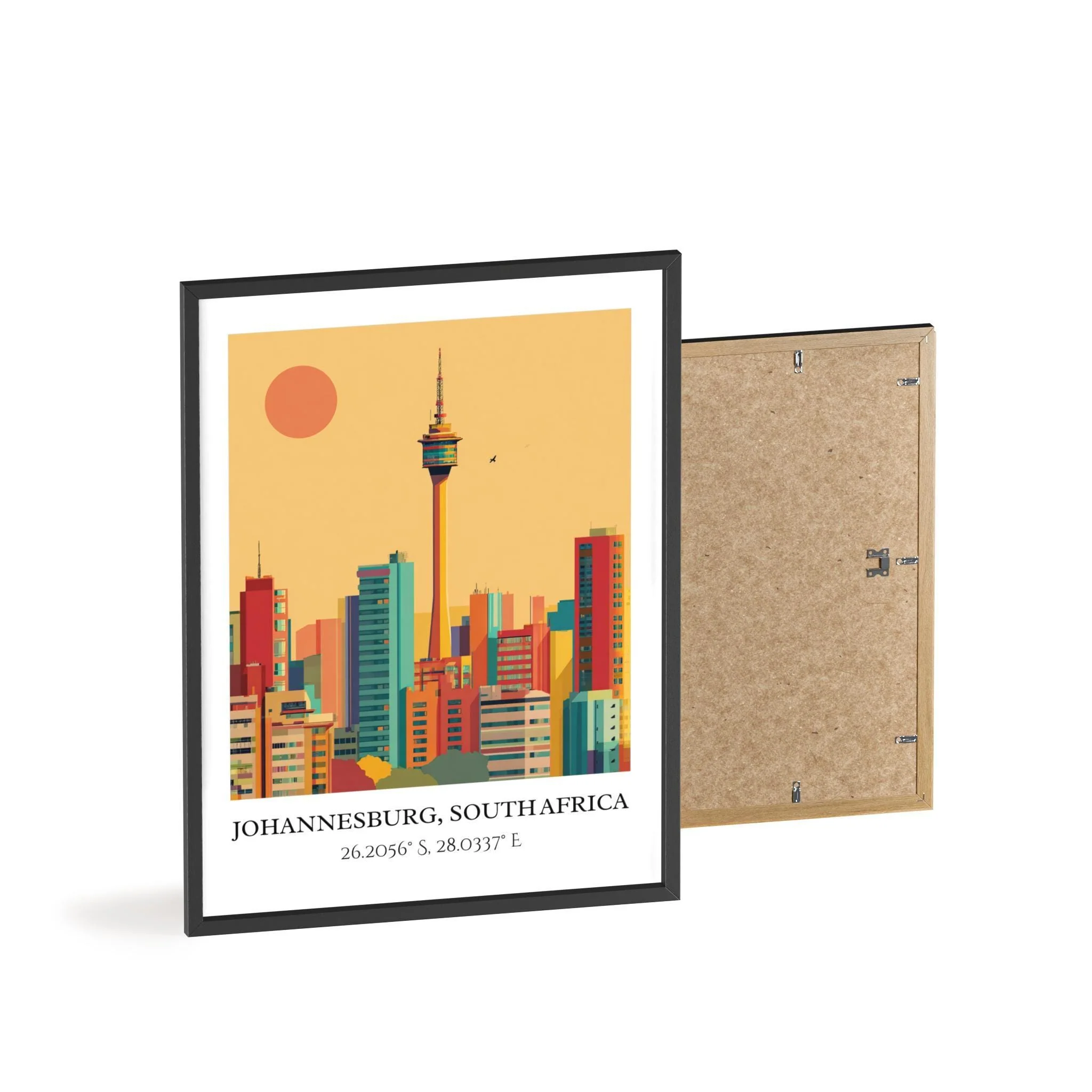 Johannesburg, South Africa – Watercolor Art Print - Image 8