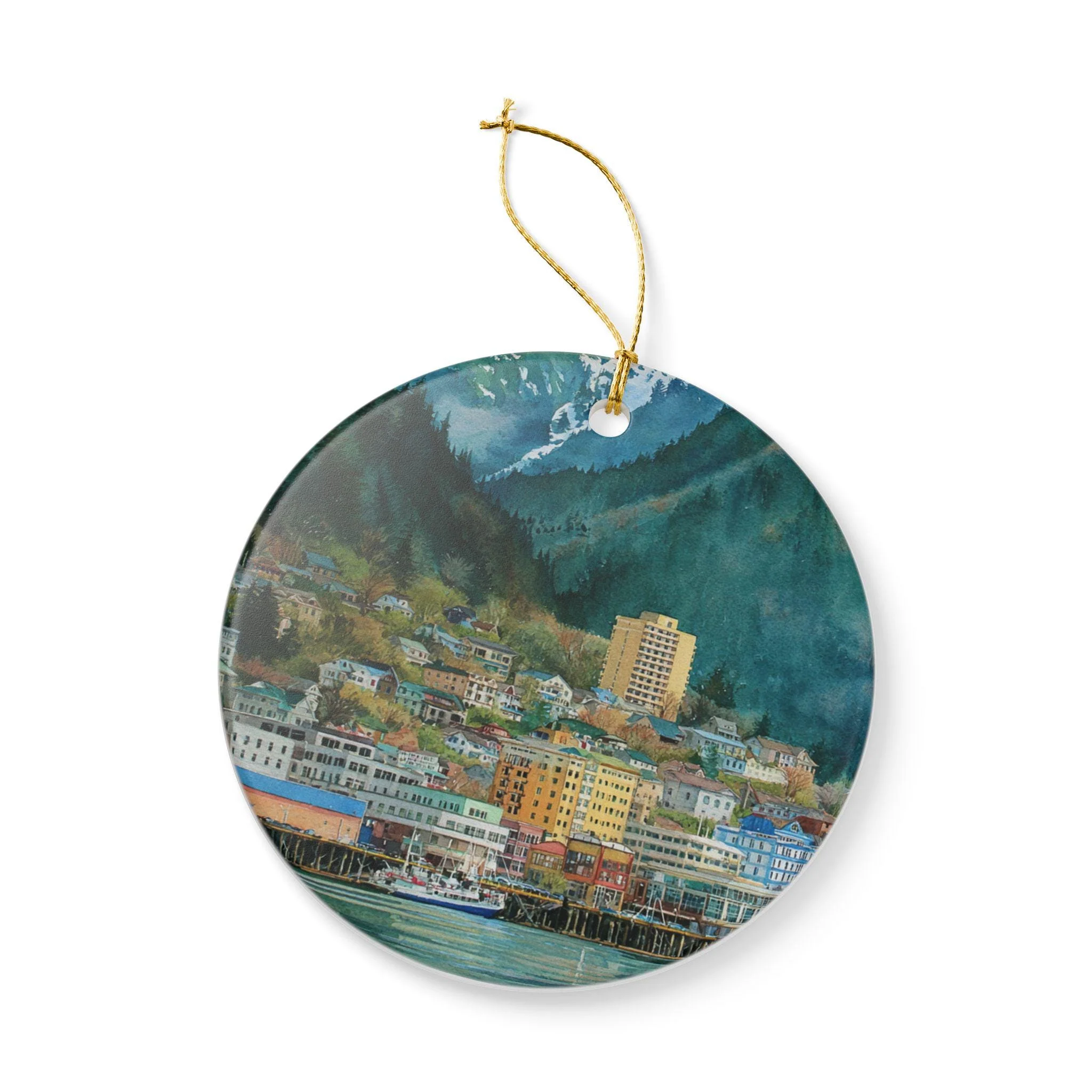 Juneau Alaska Ornament: Unique Juneau Souvenir, Juneau Alaska Xmas Decor, and Authentic Juneau AK Gift - Image 4