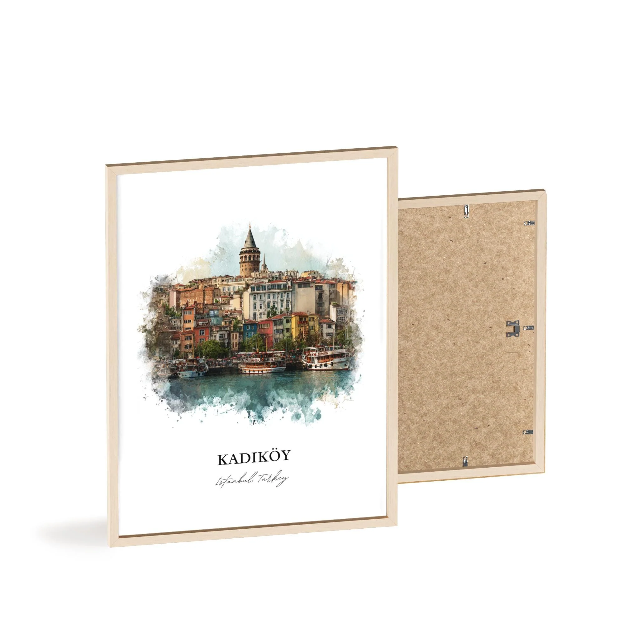 Kadikoy, Turkey – Watercolor Art Print - Image 4
