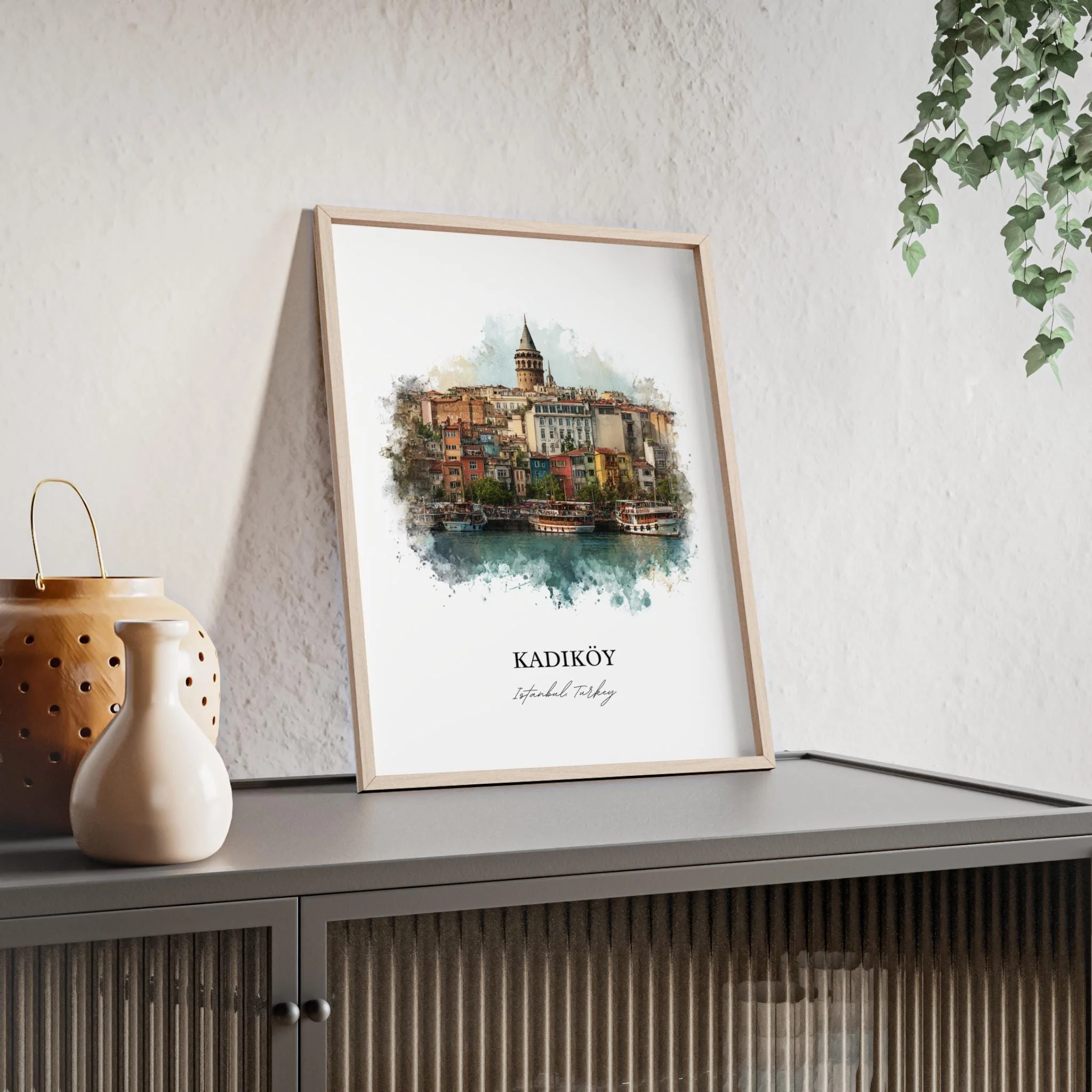 Kadikoy, Turkey – Watercolor Art Print - Image 5