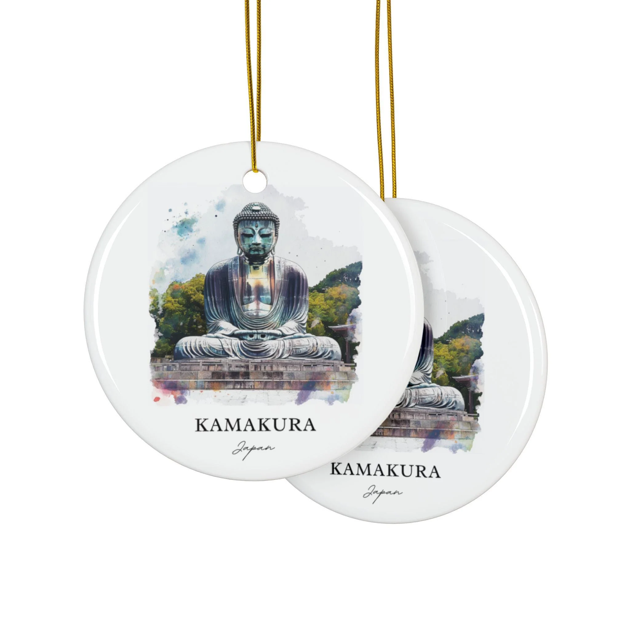 Kamakura Japan Ornament: Unique Kamakura Souvenir, Kamakura Xmas Decor, and Authentic Kamakura Japan Gift - Image 2