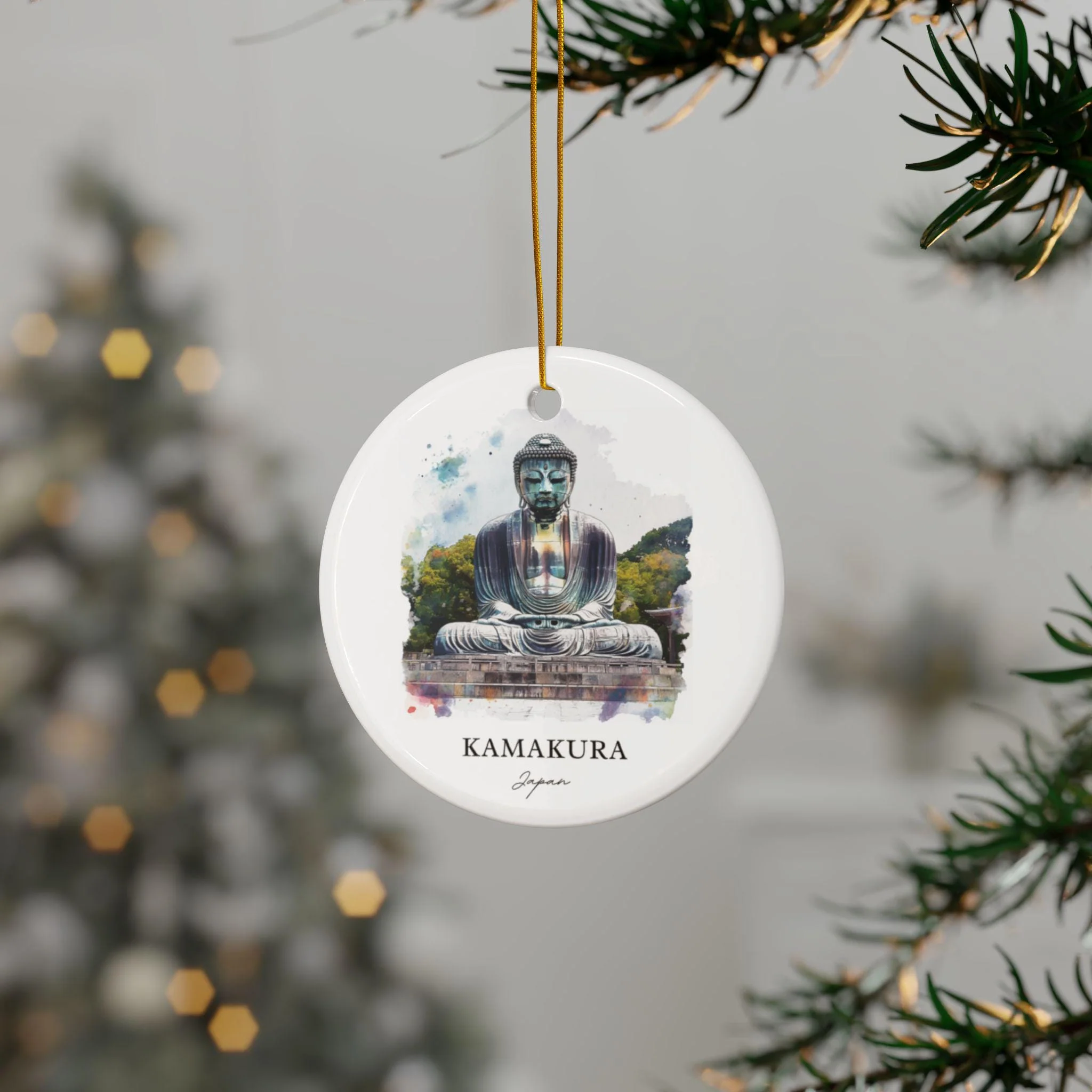Kamakura Japan Ornament: Unique Kamakura Souvenir, Kamakura Xmas Decor, and Authentic Kamakura Japan Gift - Image 3
