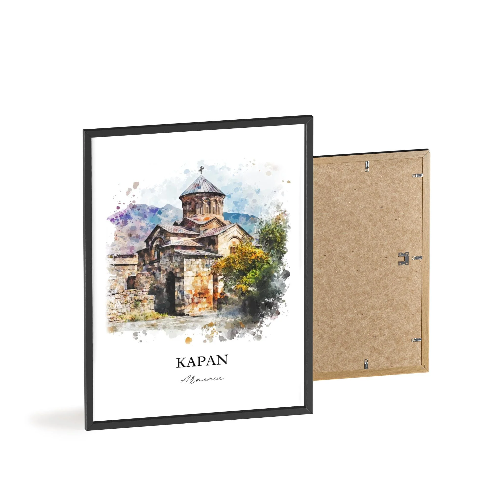 Kapan, Armenia – Watercolor Art Print - Image 8