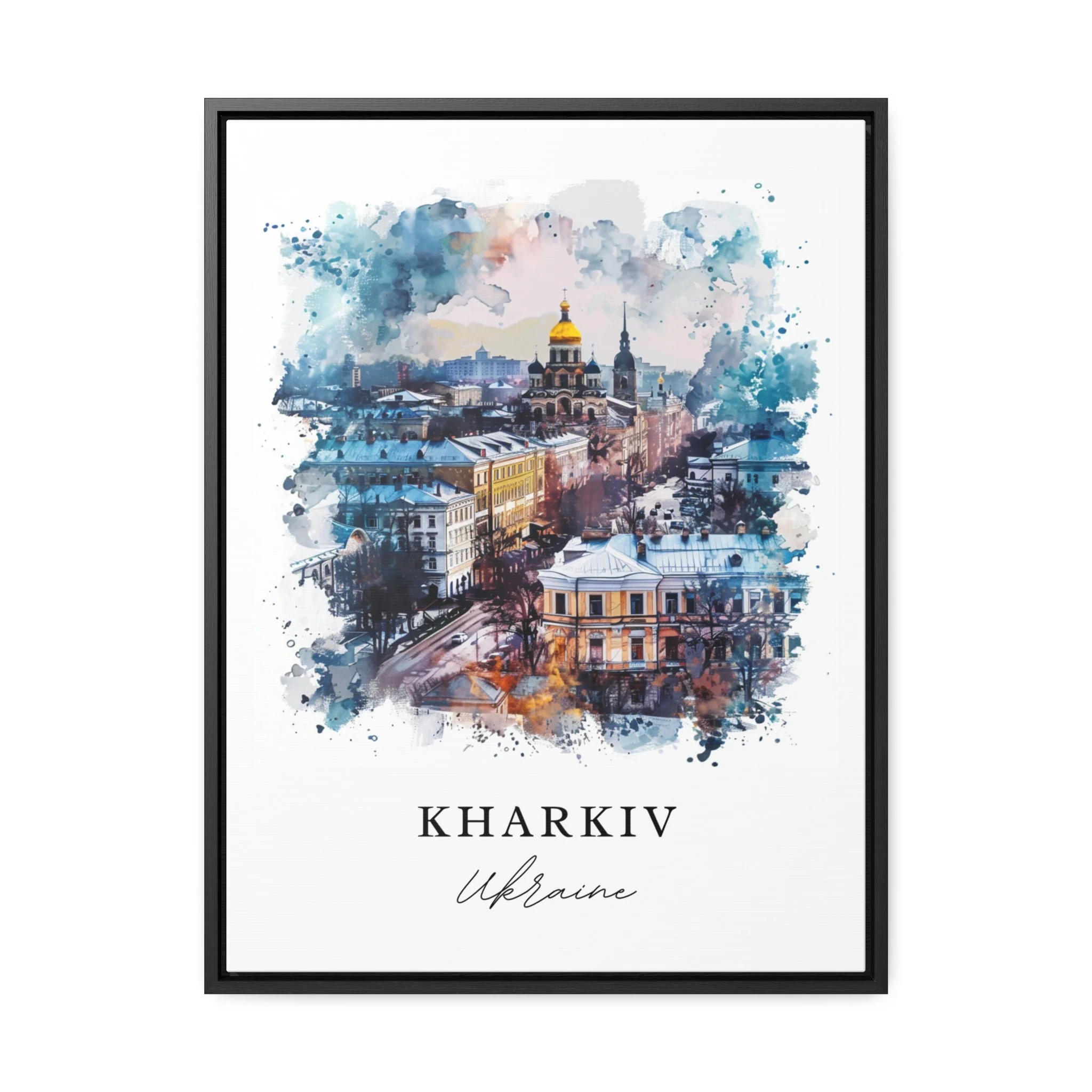 Kharkiv, Ukraine – Watercolor Art Print - Image 5