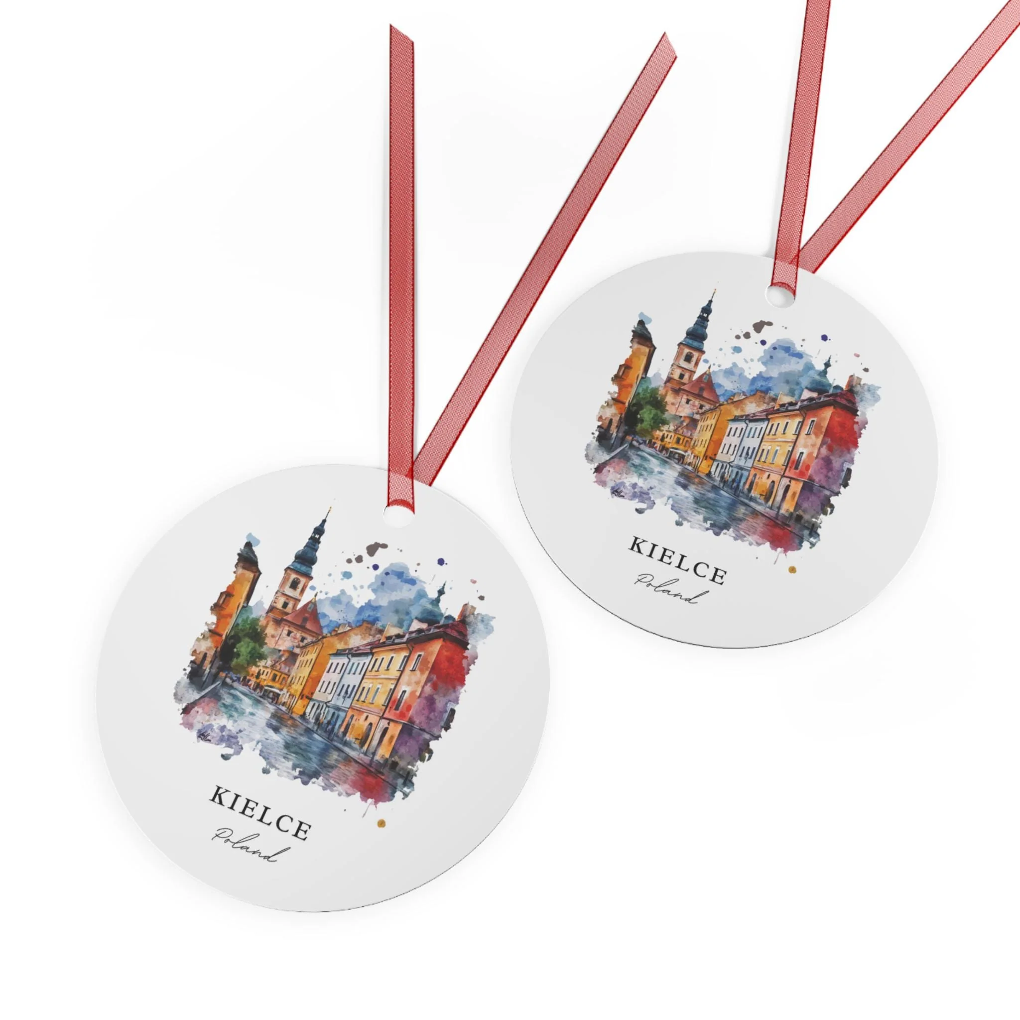 Kielce Poland Ornament: Unique Kielce Souvenir, Kielce Xmas Decor, and Authentic Polish Gift - Image 2