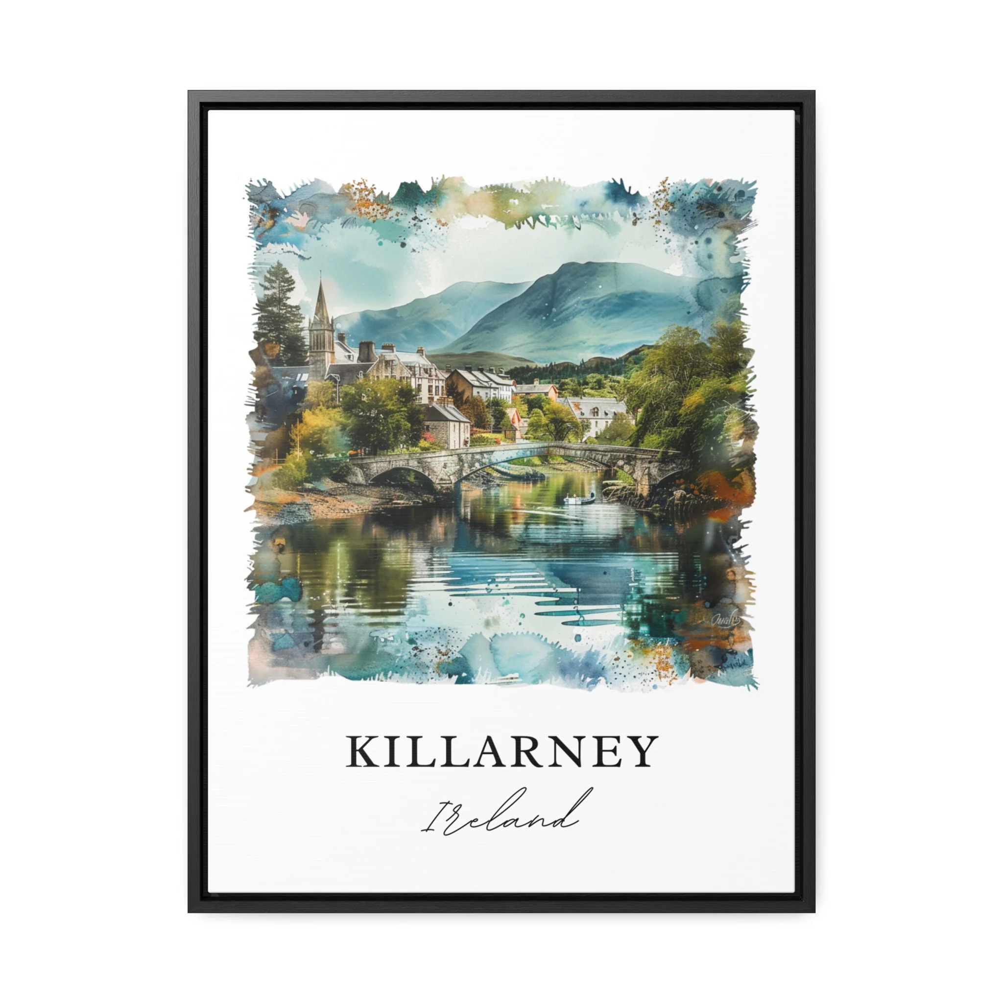 Killarney, Ireland – Watercolor Art Print - Image 5