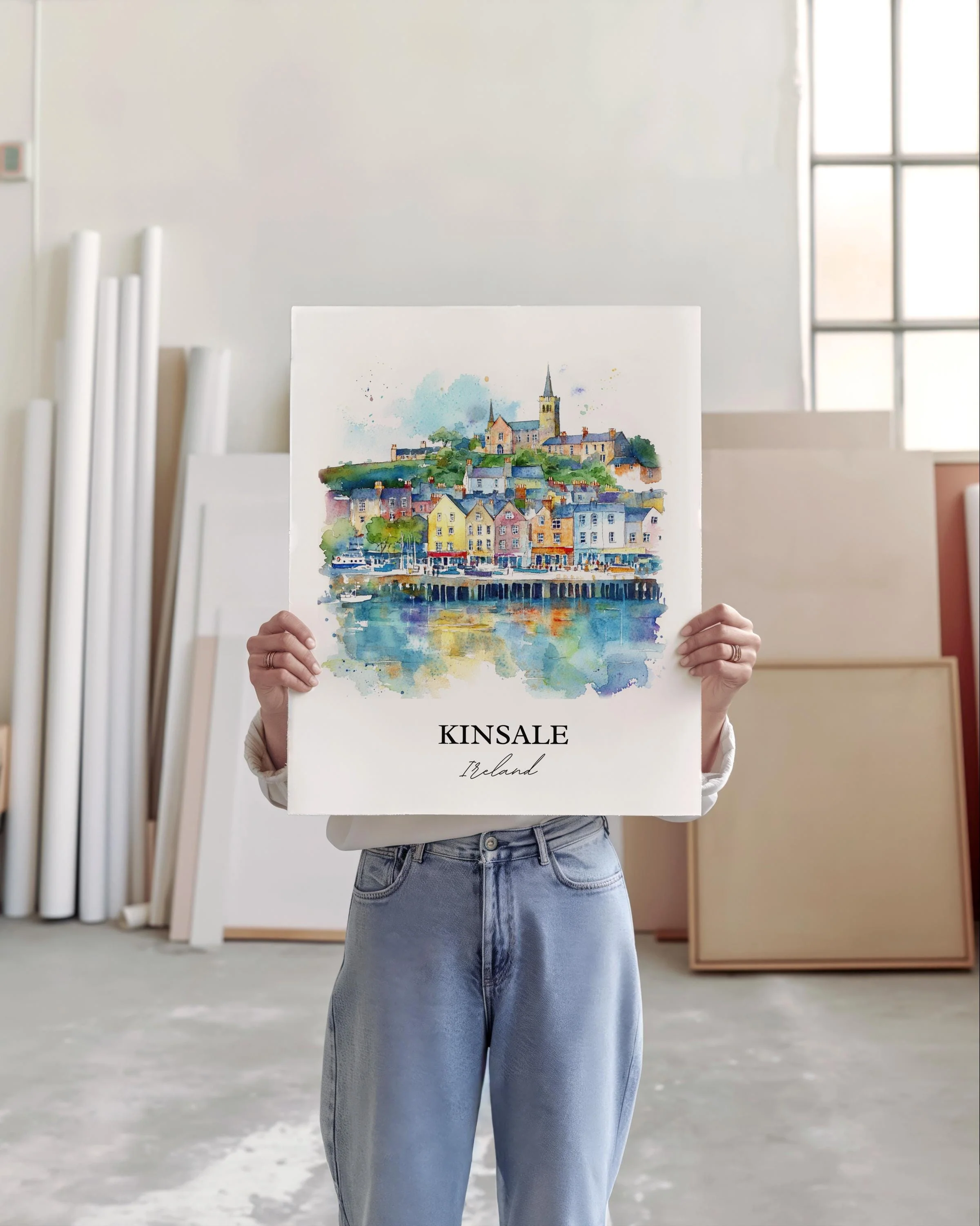 Kinsale, Ireland – Watercolor Art Print - Image 5