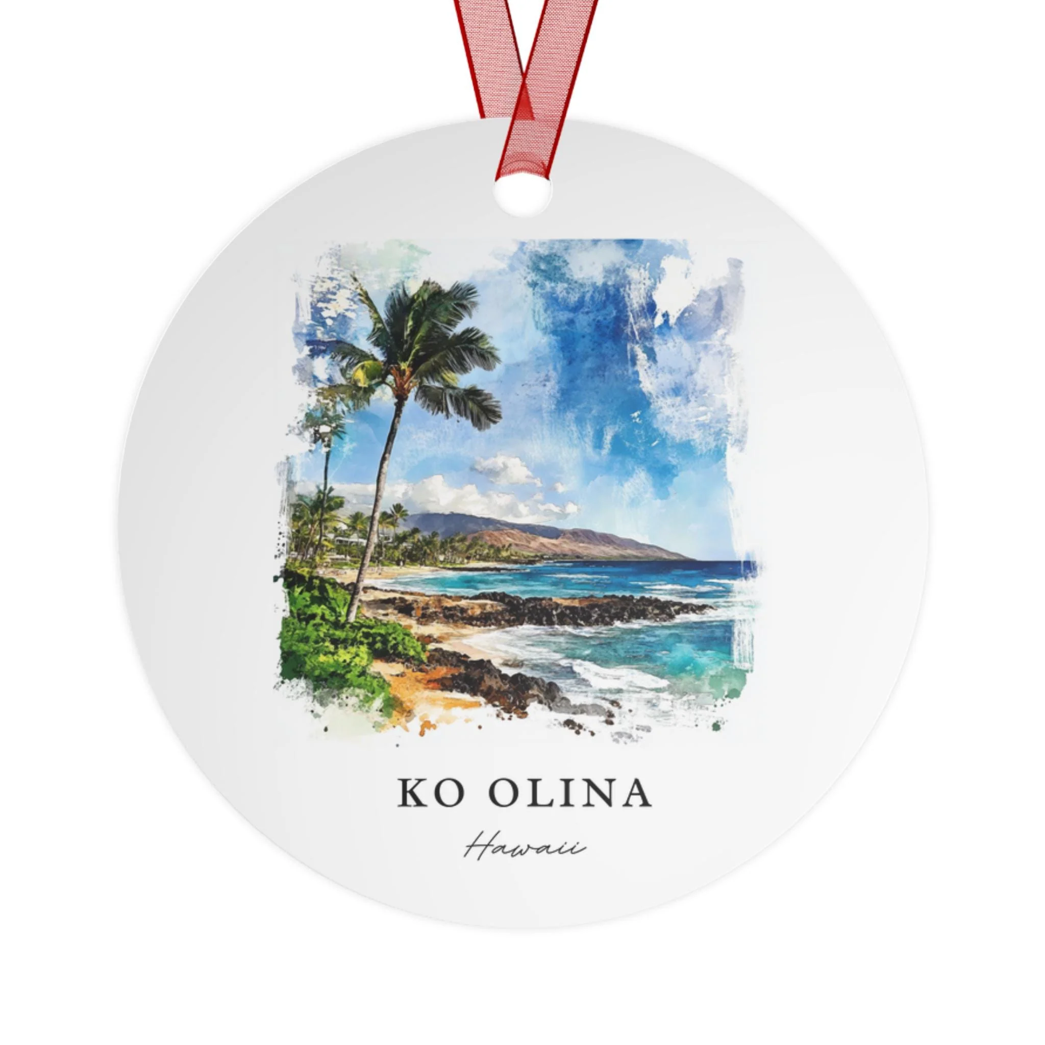 Ko Olina HI Ornament: Unique Kapolei Souvenir, Ko Olina Xmas Decor, and Authentic Ko Olina Gift - Image 2