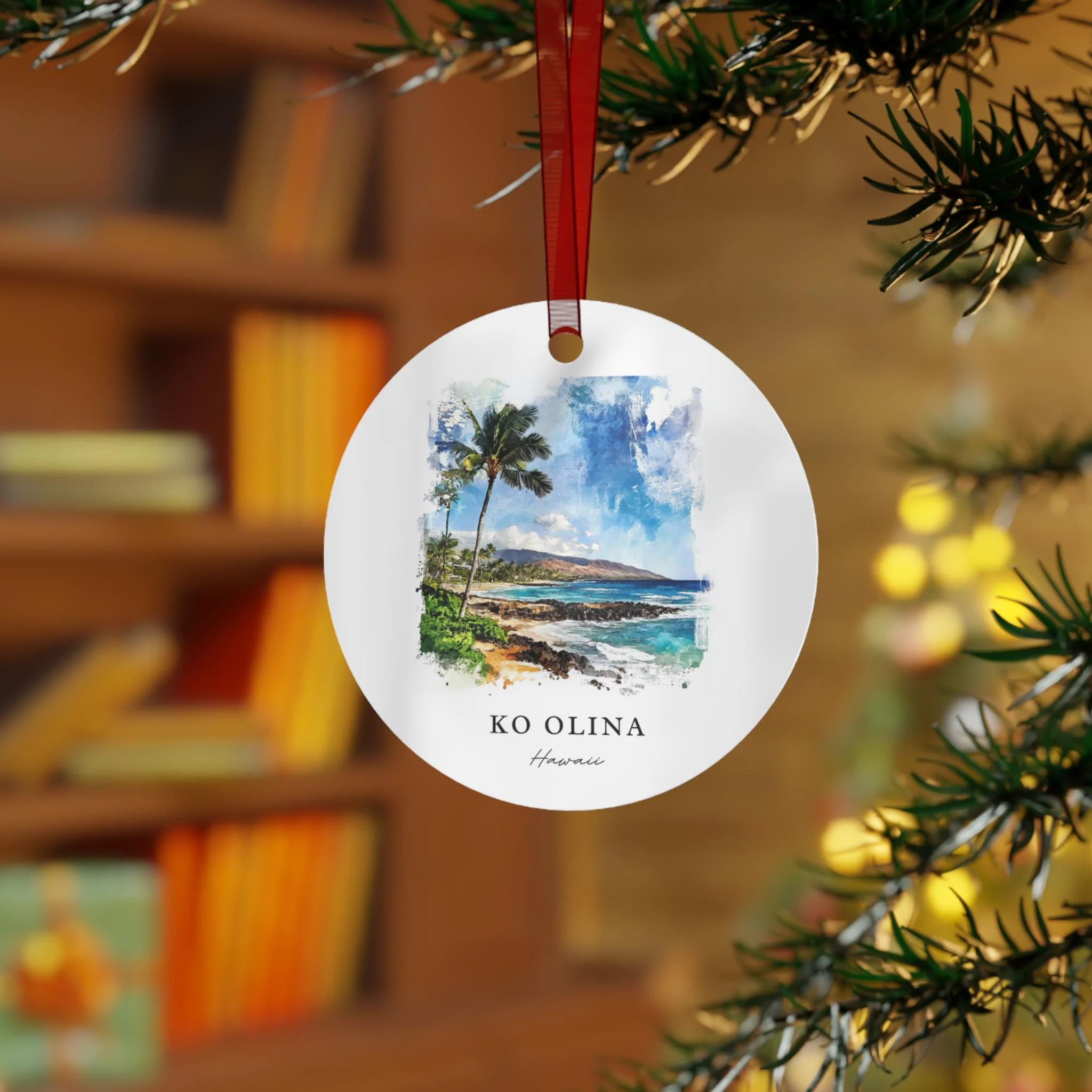 Ko Olina HI Ornament: Unique Kapolei Souvenir, Ko Olina Xmas Decor, and Authentic Ko Olina Gift - Image 4