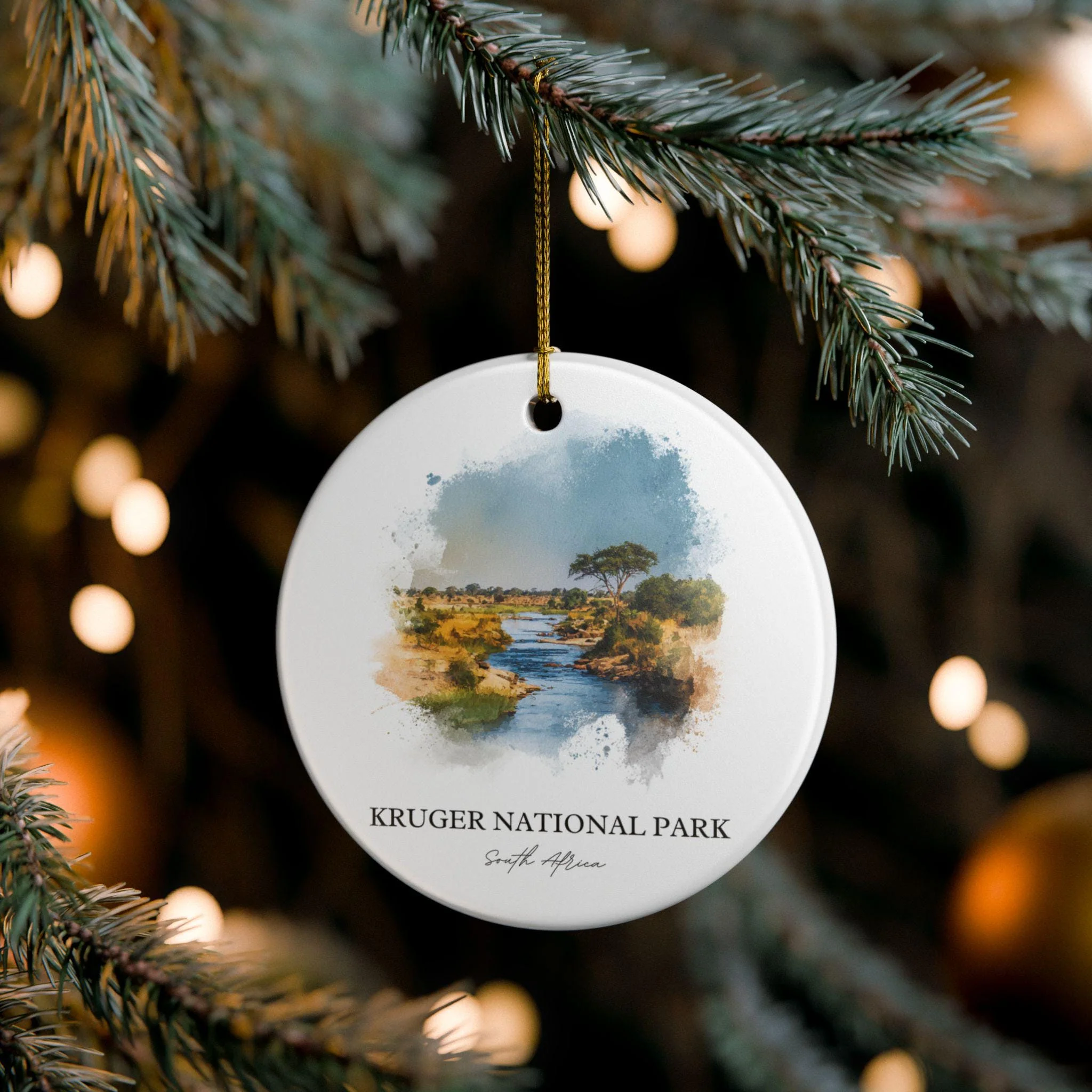 Kruger National Park Ornament: Unique Kruger Souvenir, Kruger Xmas Decor, and Authentic South Africa Gift - Image 4