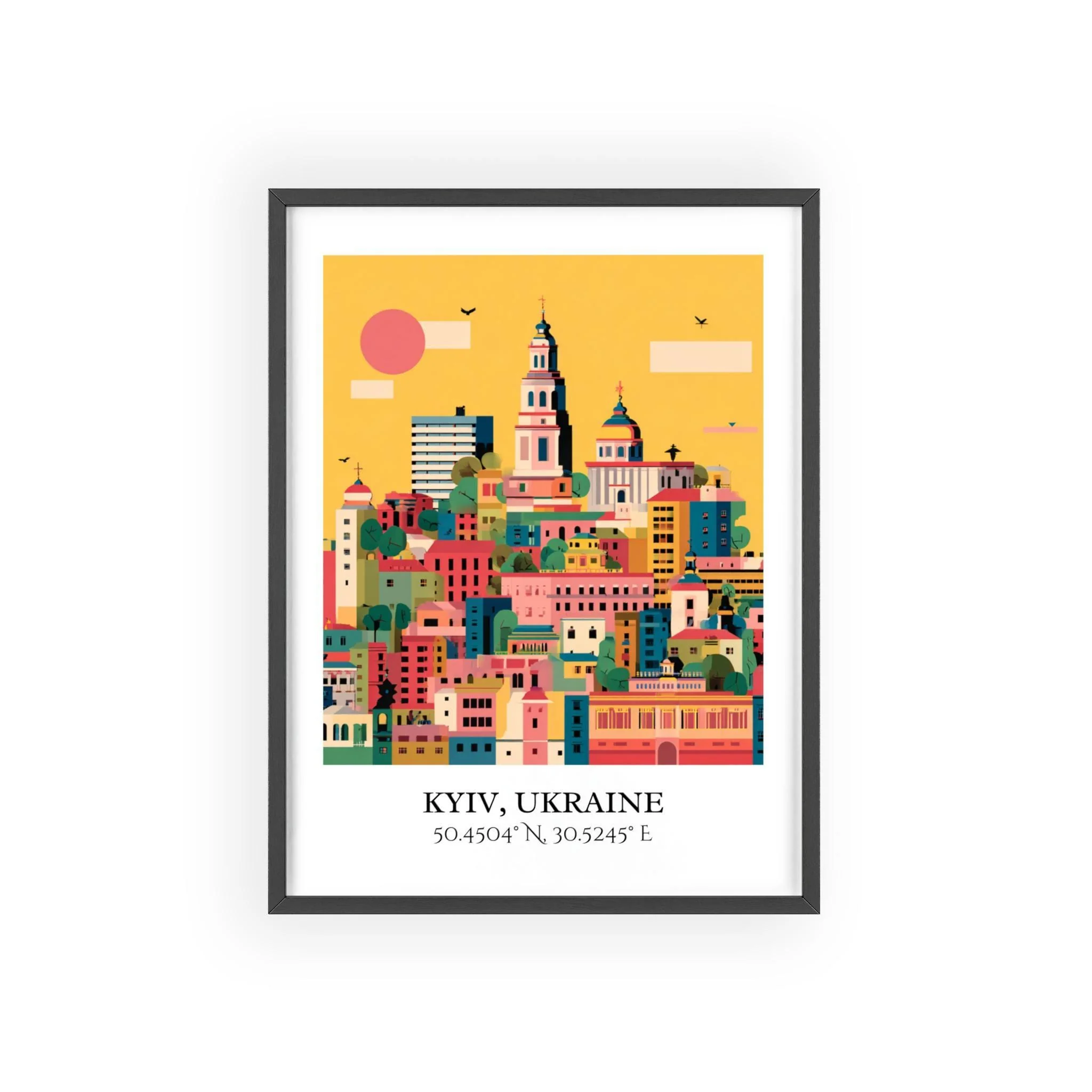 Kyiv, Ukraine – Watercolor Art Print - Image 7