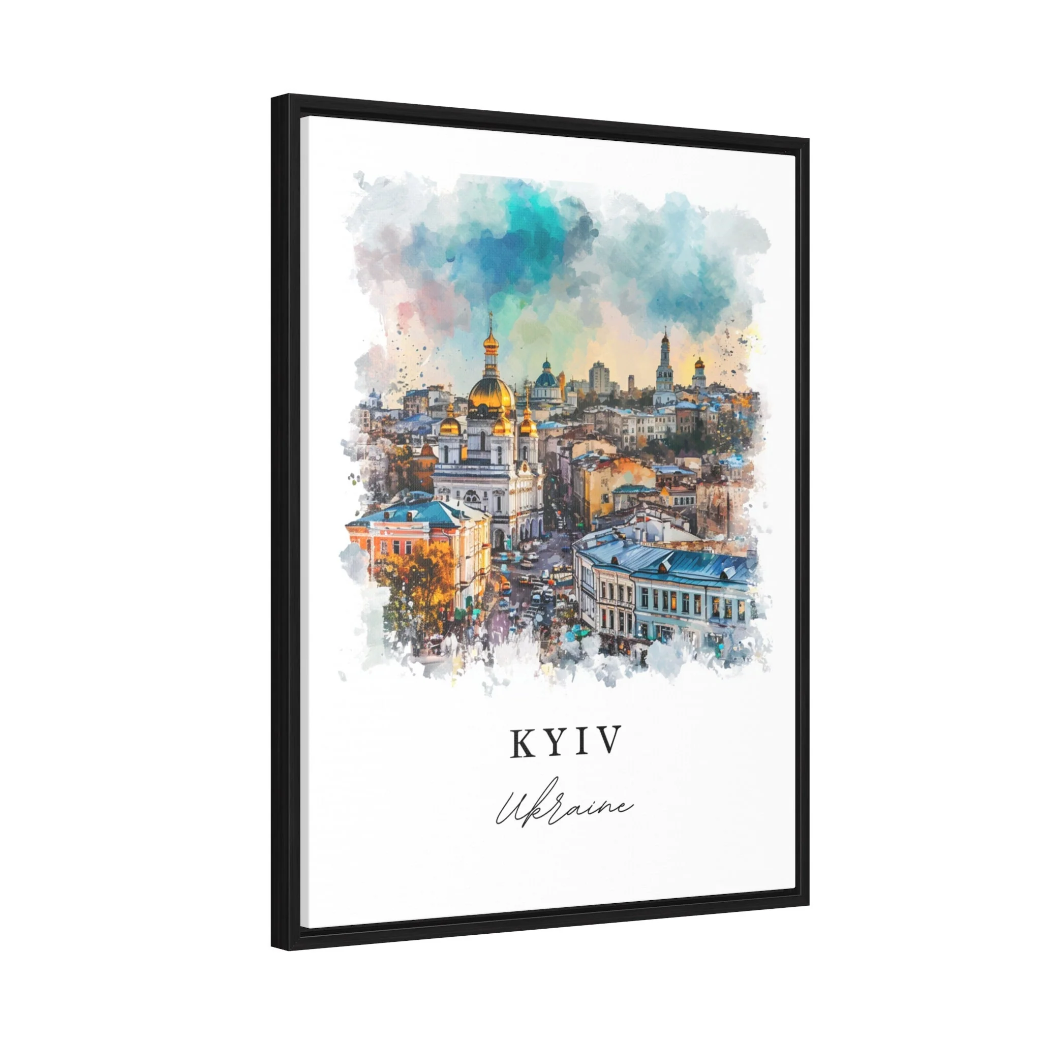 Kyiv, Ukraine – Watercolor Art Print - Image 7
