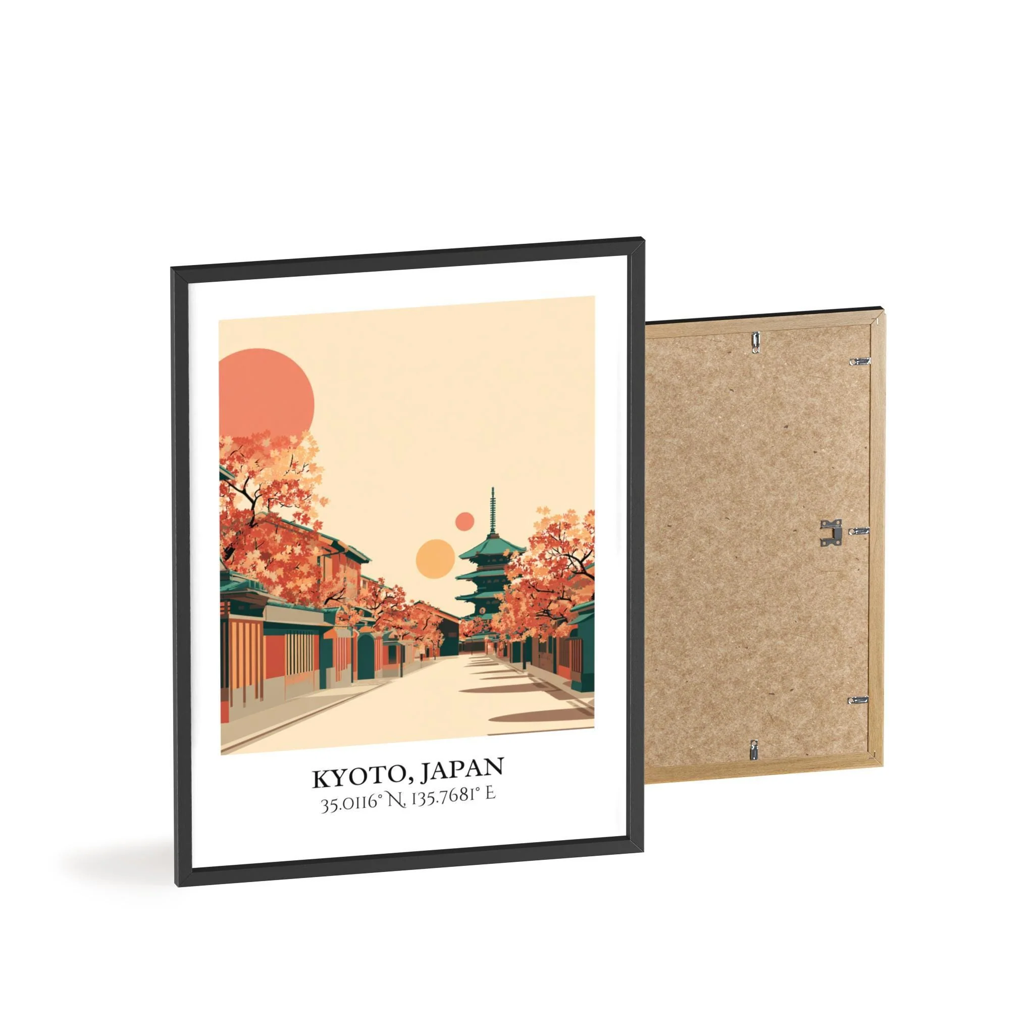 Kyoto, Japan – Watercolor Art Print - Image 8