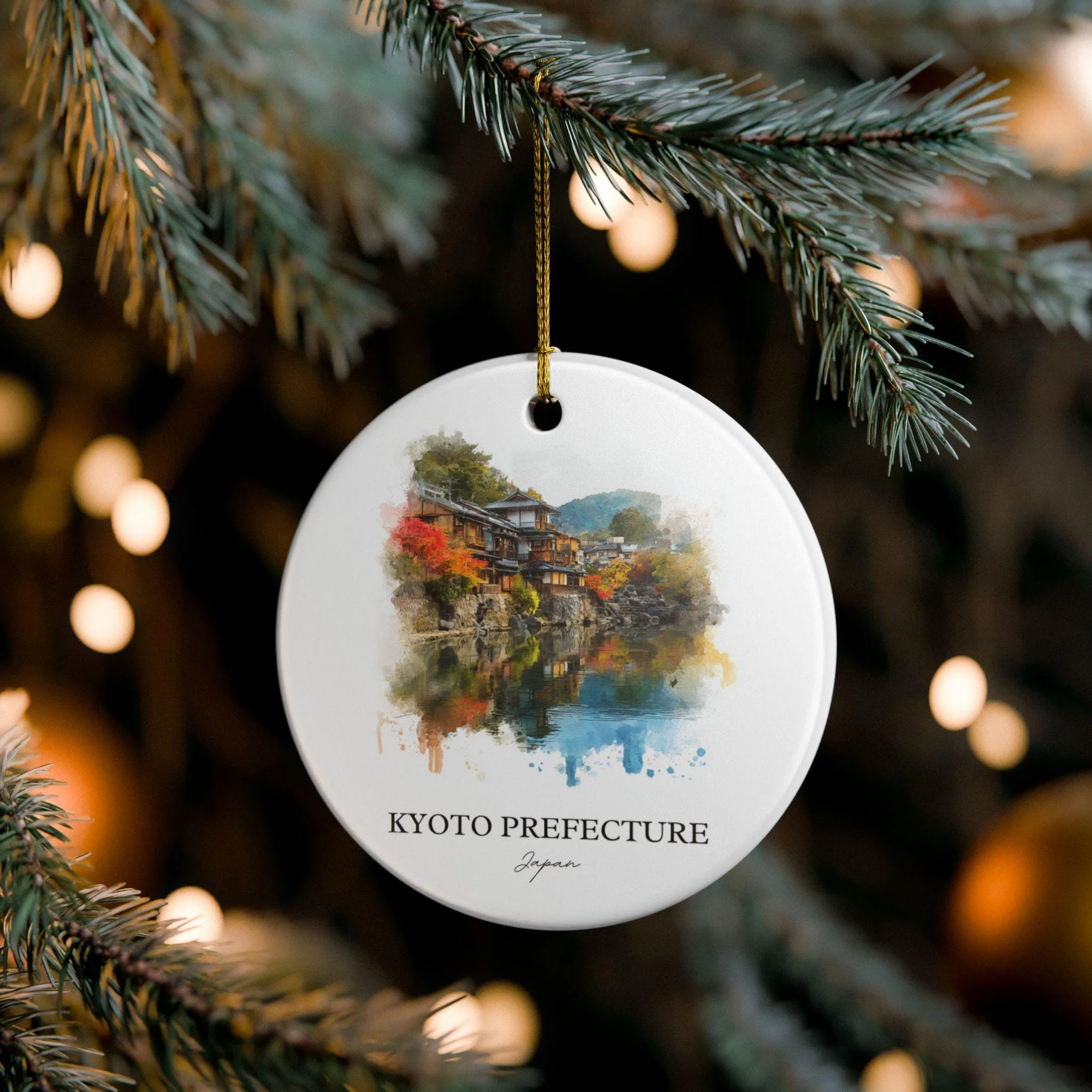 Kyoto Ornament: Unique Kyoto Japan Souvenir, Japan Xmas Decor, and Authentic Kyoto Japan Gift - Image 4