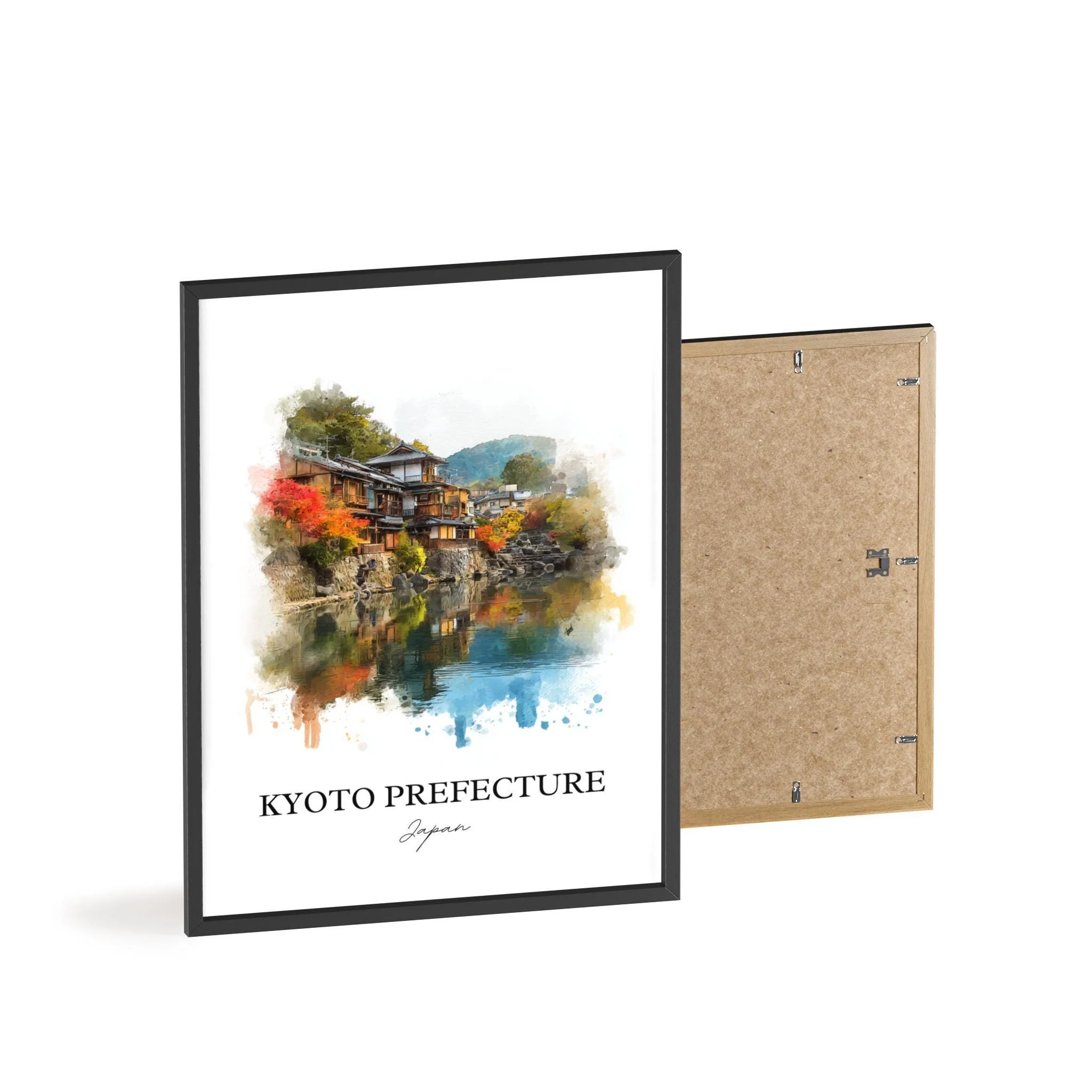 Kyoto, Japan – Watercolor Art Print - Image 8