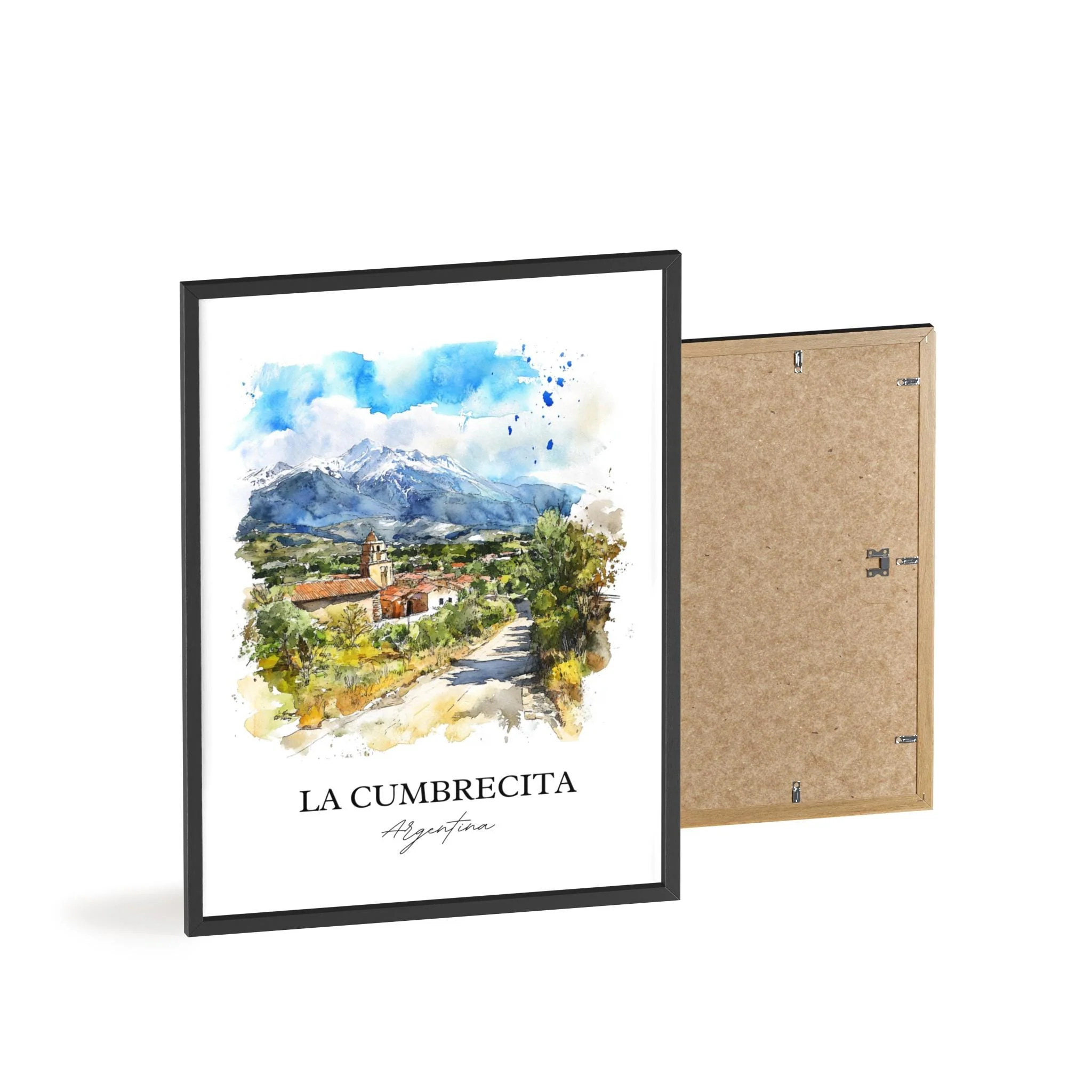 La Cumbrecita, Argentina – Watercolor Art Print - Image 8