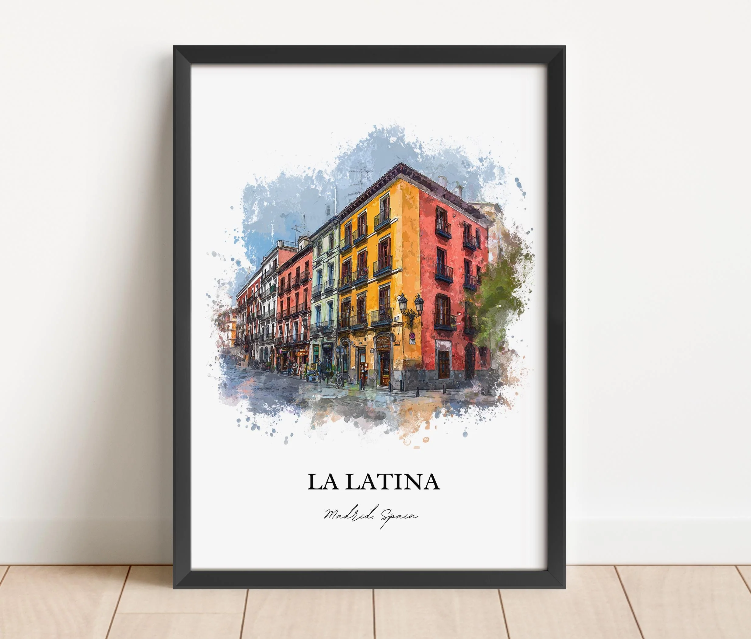 Madrid, Spain – Watercolor Art Print - Image 5
