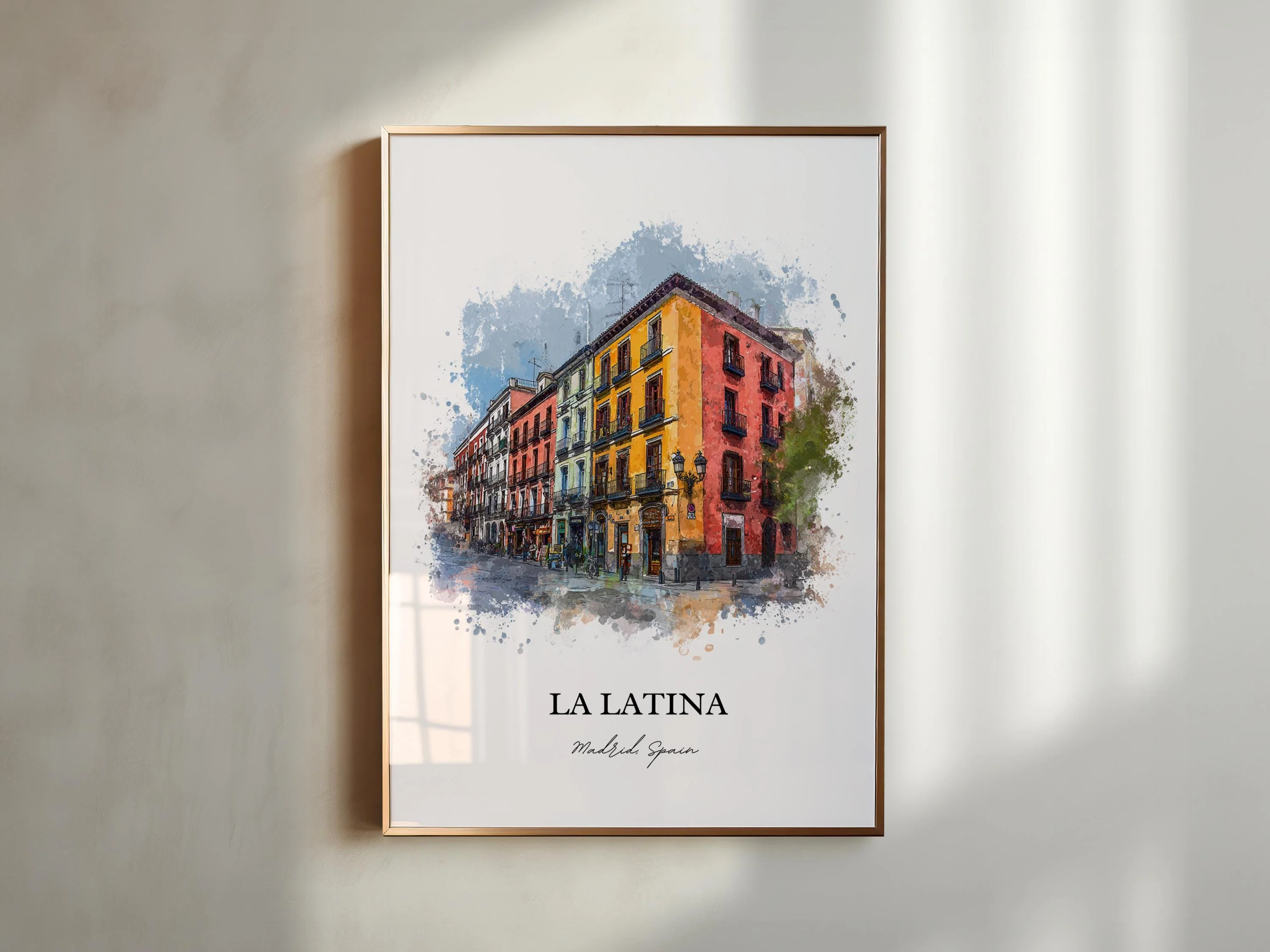 Madrid, Spain – Watercolor Art Print - Image 6