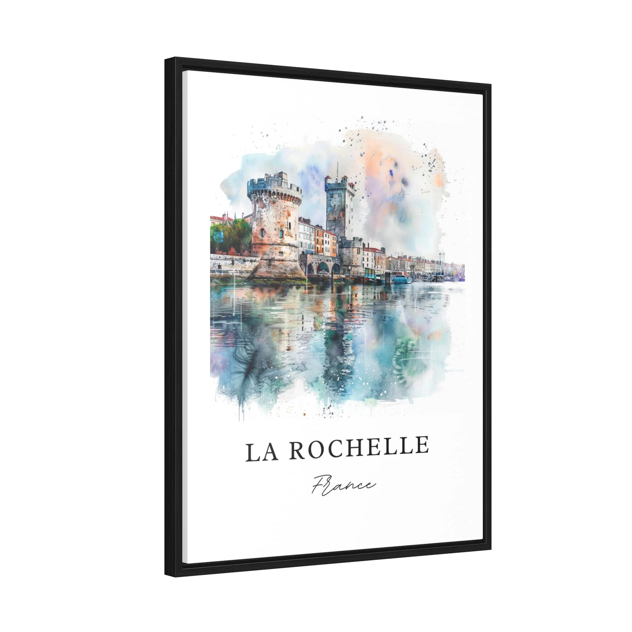 La Rochelle, France – Watercolor Art Print - Image 6