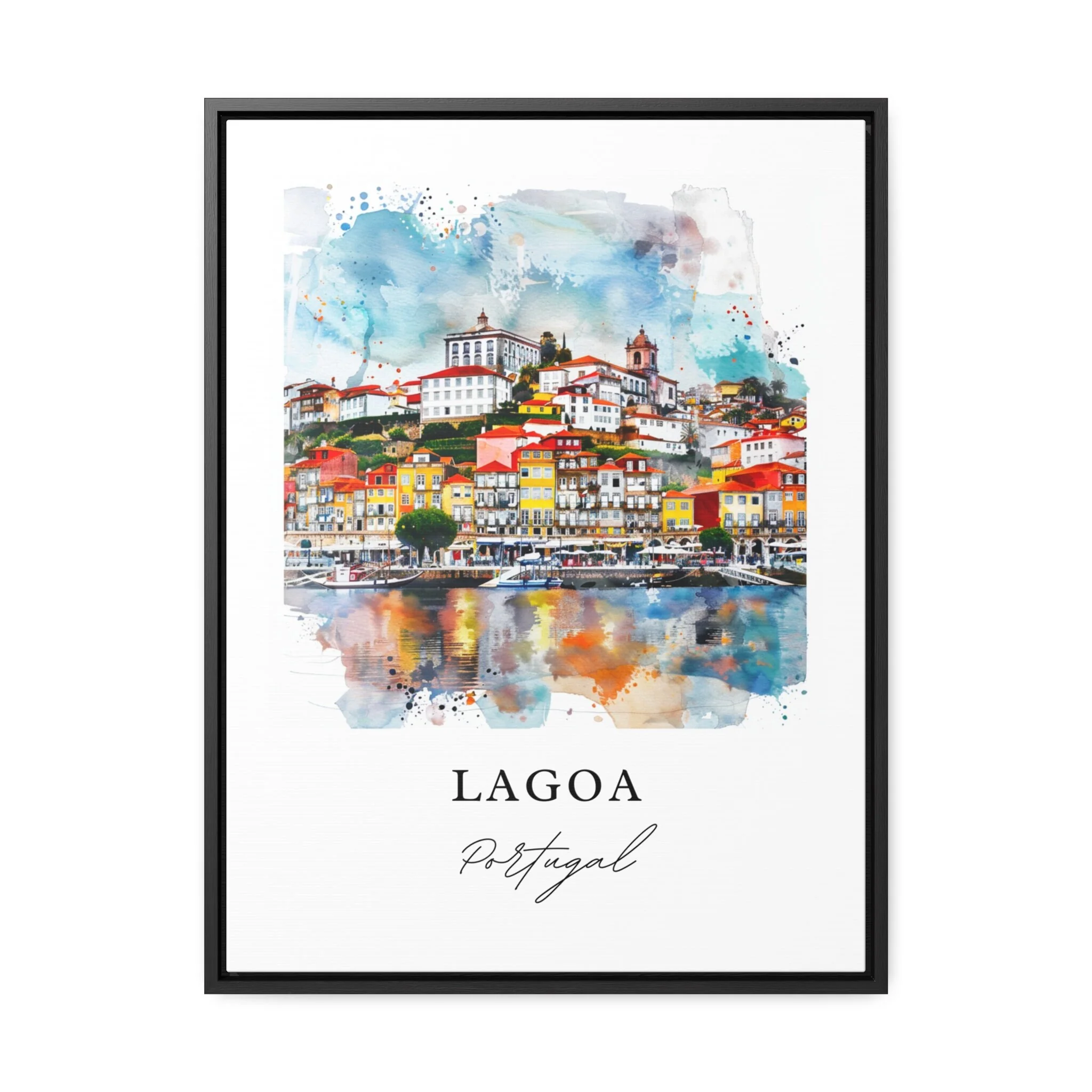 Lagoa, Portugal – Watercolor Art Print - Image 5