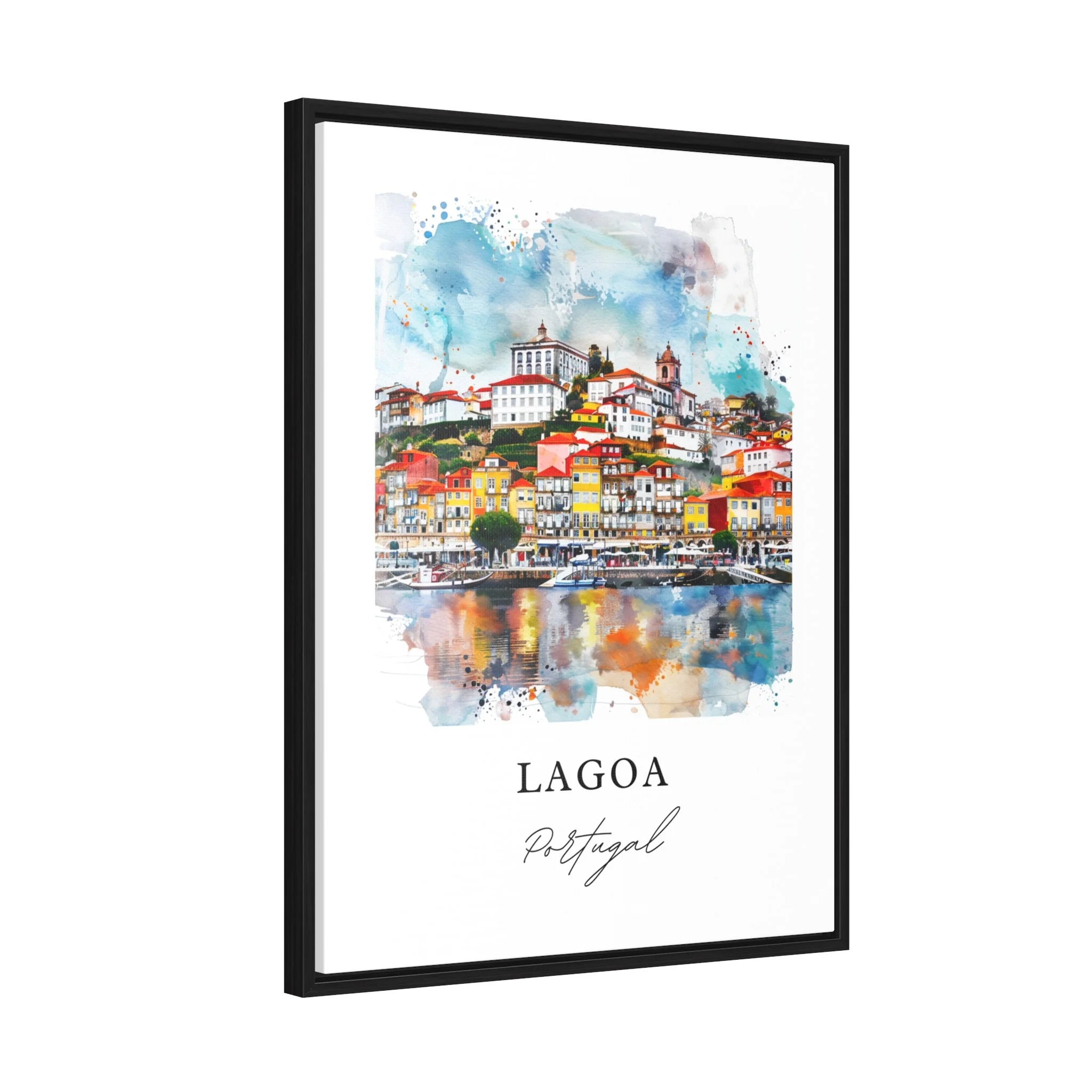 Lagoa, Portugal – Watercolor Art Print - Image 6