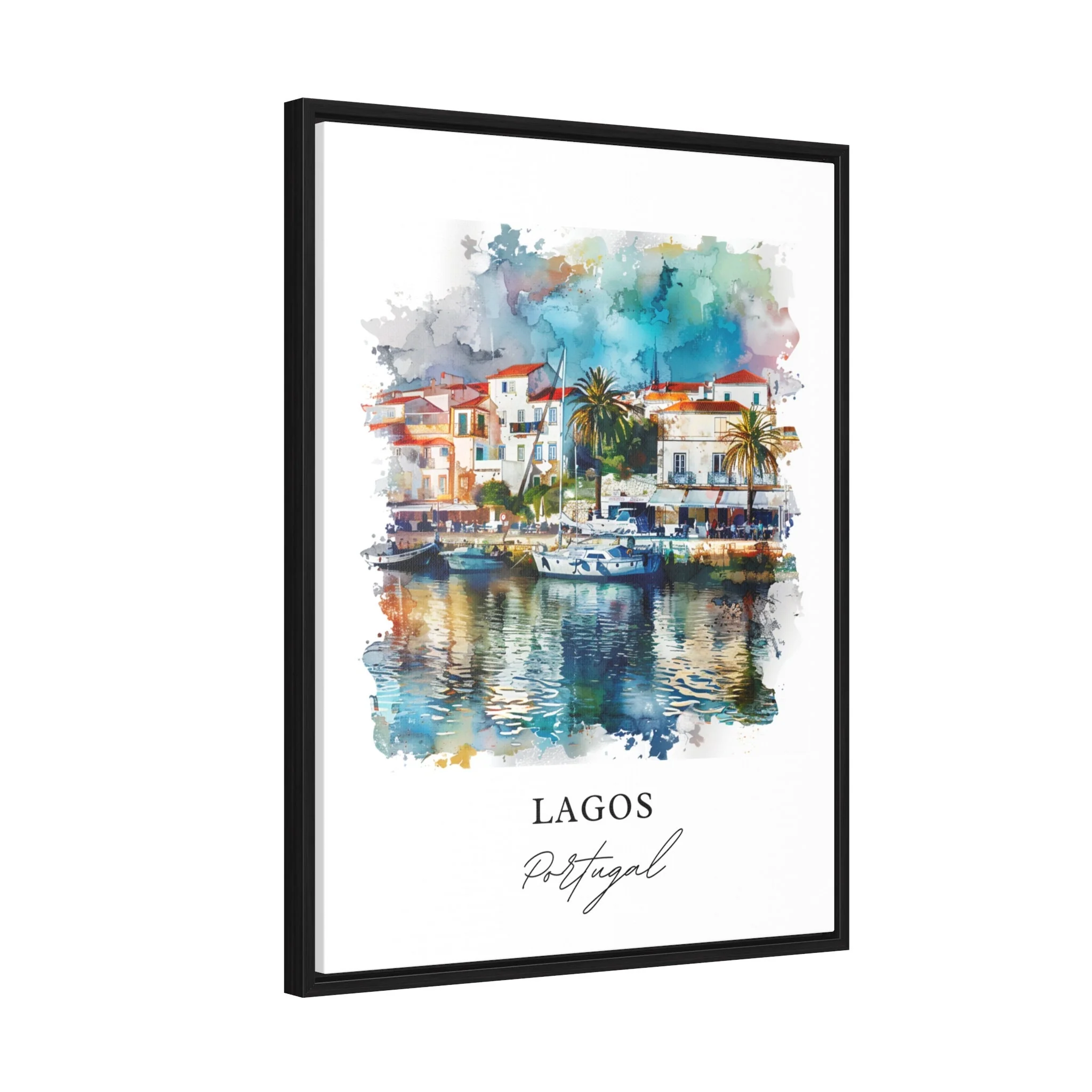 Lagos, Portugal – Watercolor Art Print - Image 6