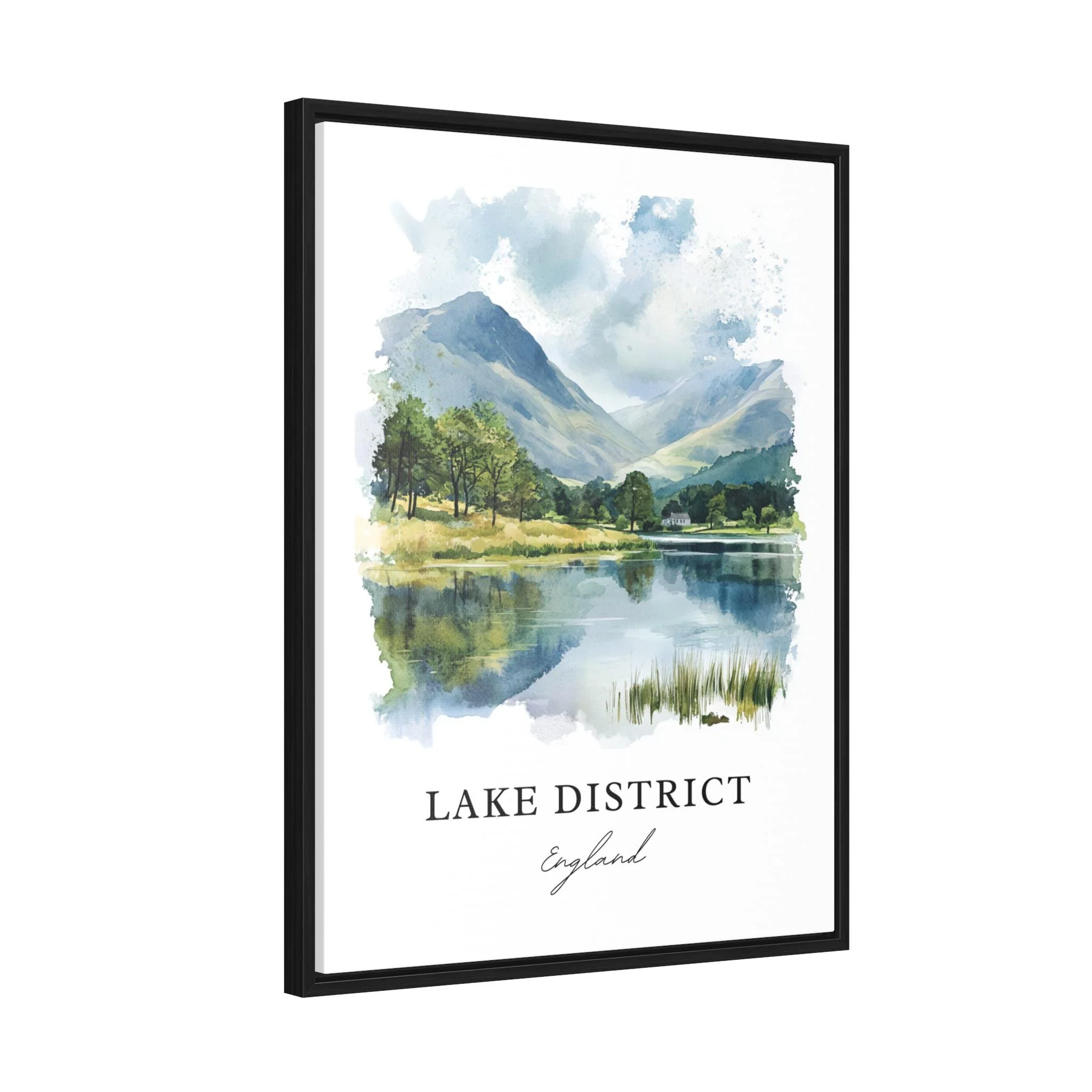 Lake District, England – Watercolor Art Print - Image 7