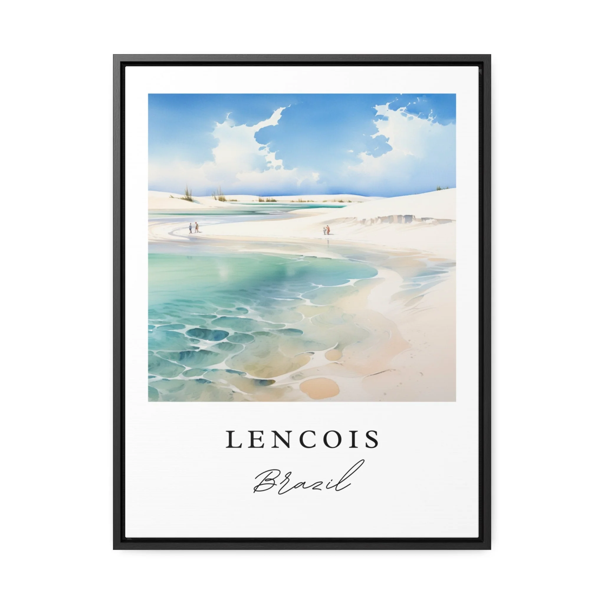 Lençóis, Brazil – Watercolor Art Print - Image 6