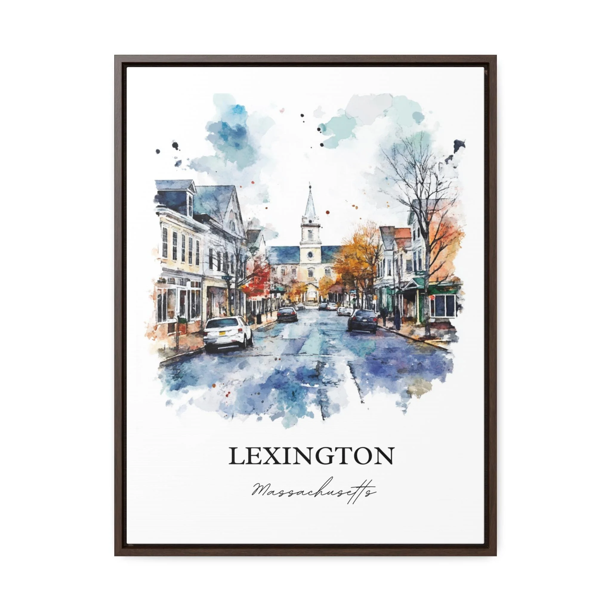 Lexington, Kentucky – Watercolor Art Print - Image 7