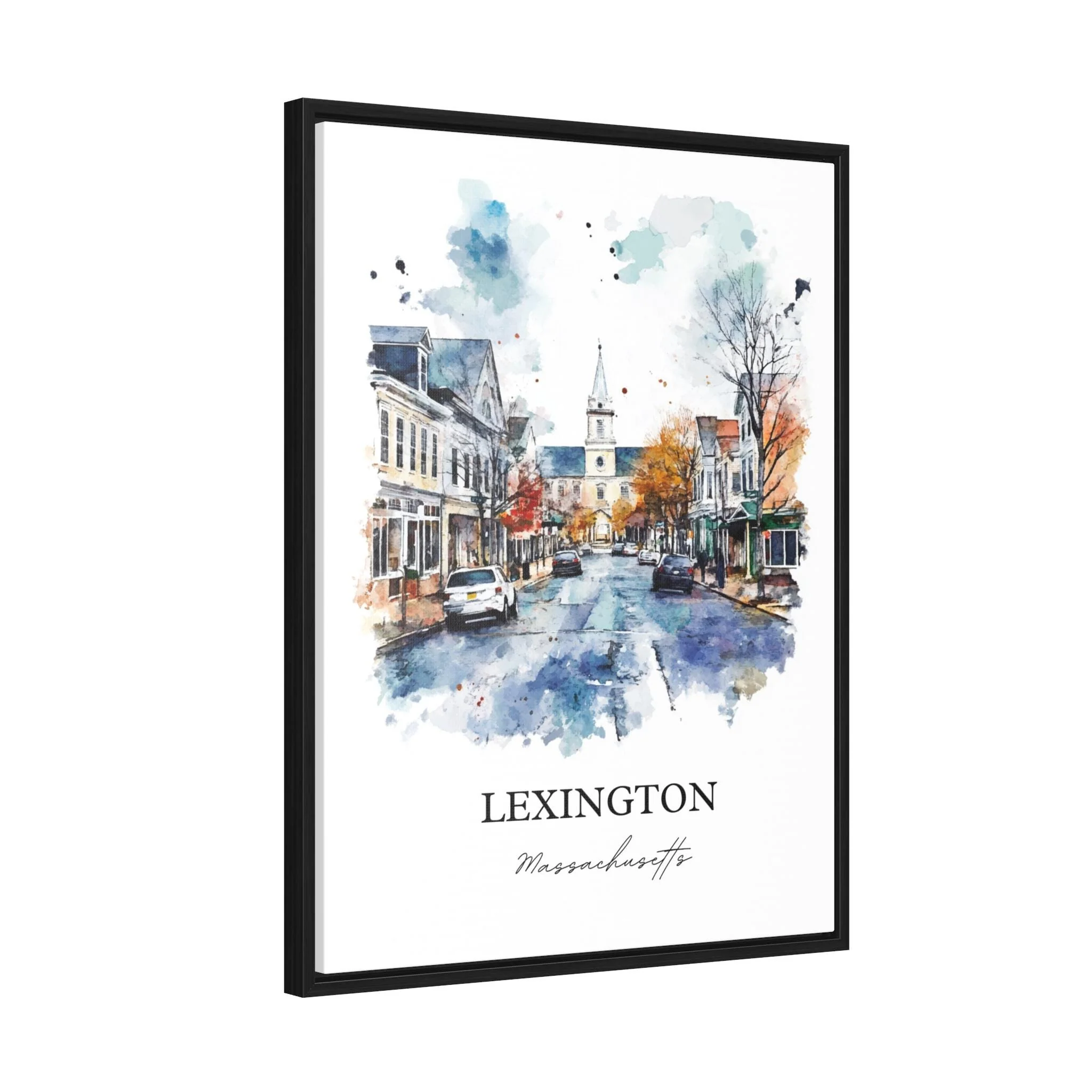 Lexington, Kentucky – Watercolor Art Print - Image 8