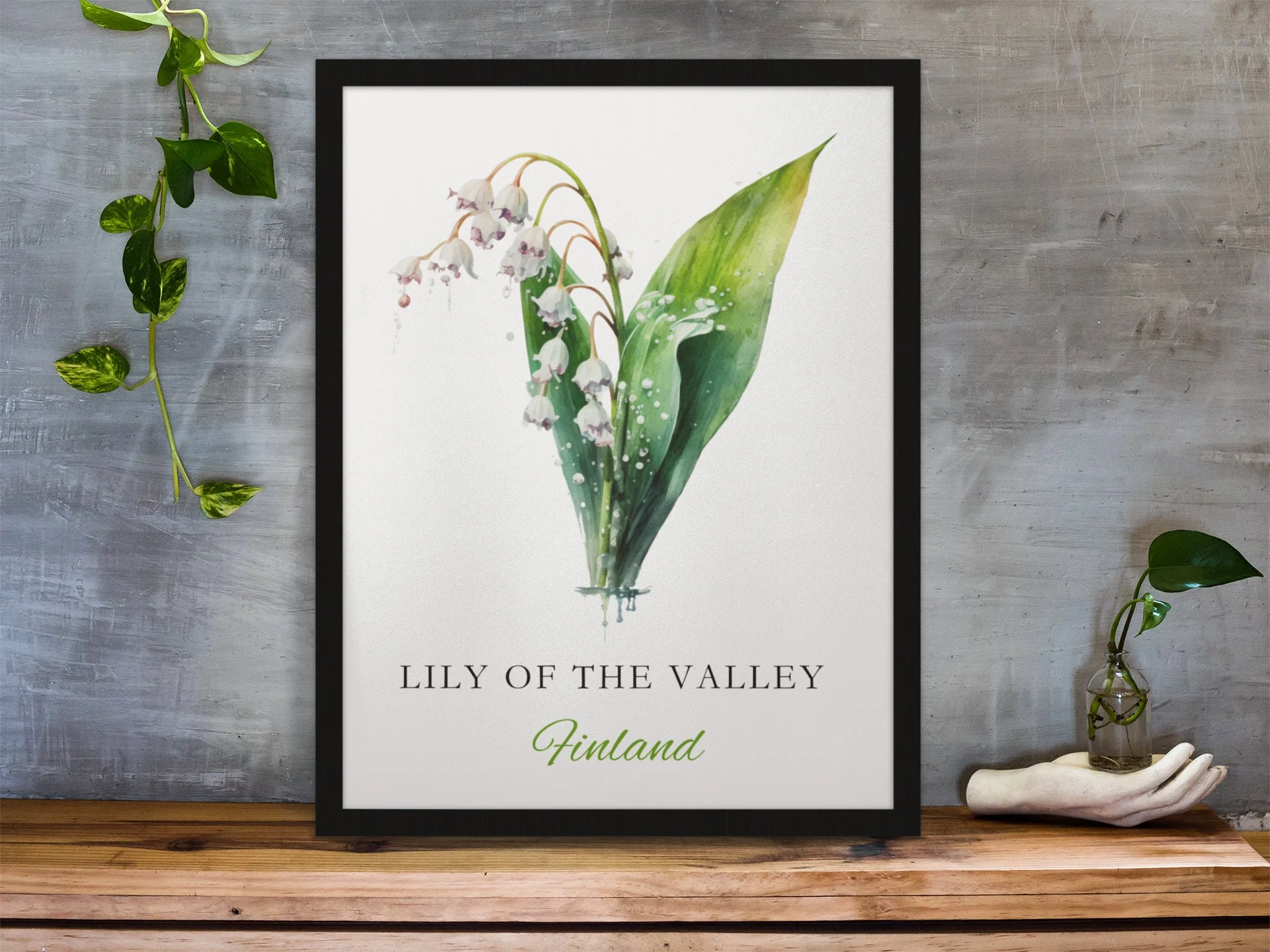 Finland – Watercolor Art Print - Image 5