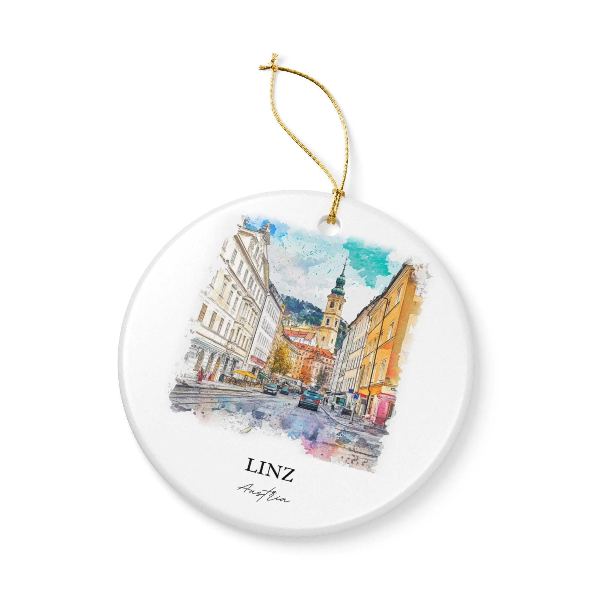 Linz Austria Ornament: Unique Linz Souvenir, Linz Austria Xmas Decor, and Authentic Austria Gift - Image 3