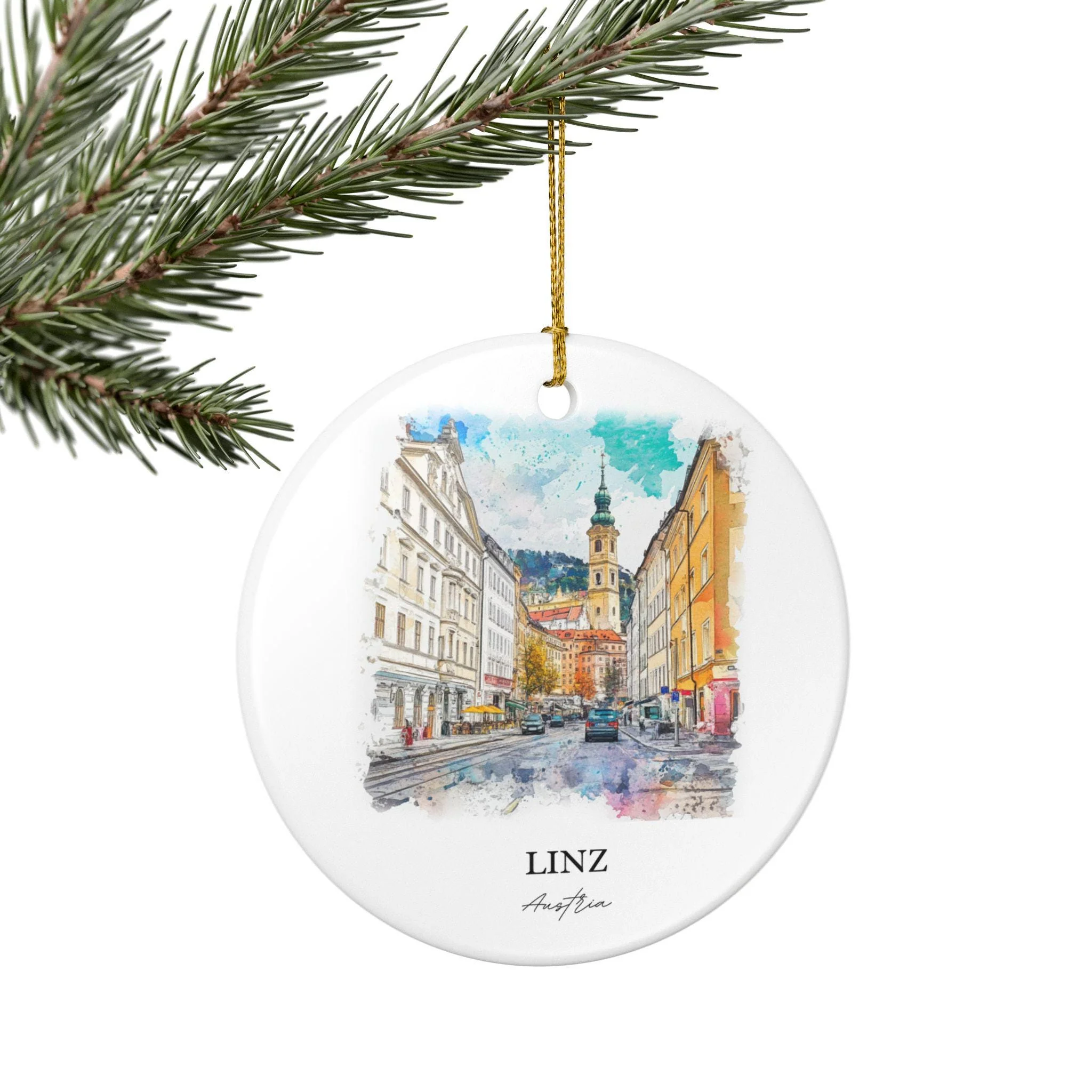 Linz Austria Ornament: Unique Linz Souvenir, Linz Austria Xmas Decor, and Authentic Austria Gift - Image 5