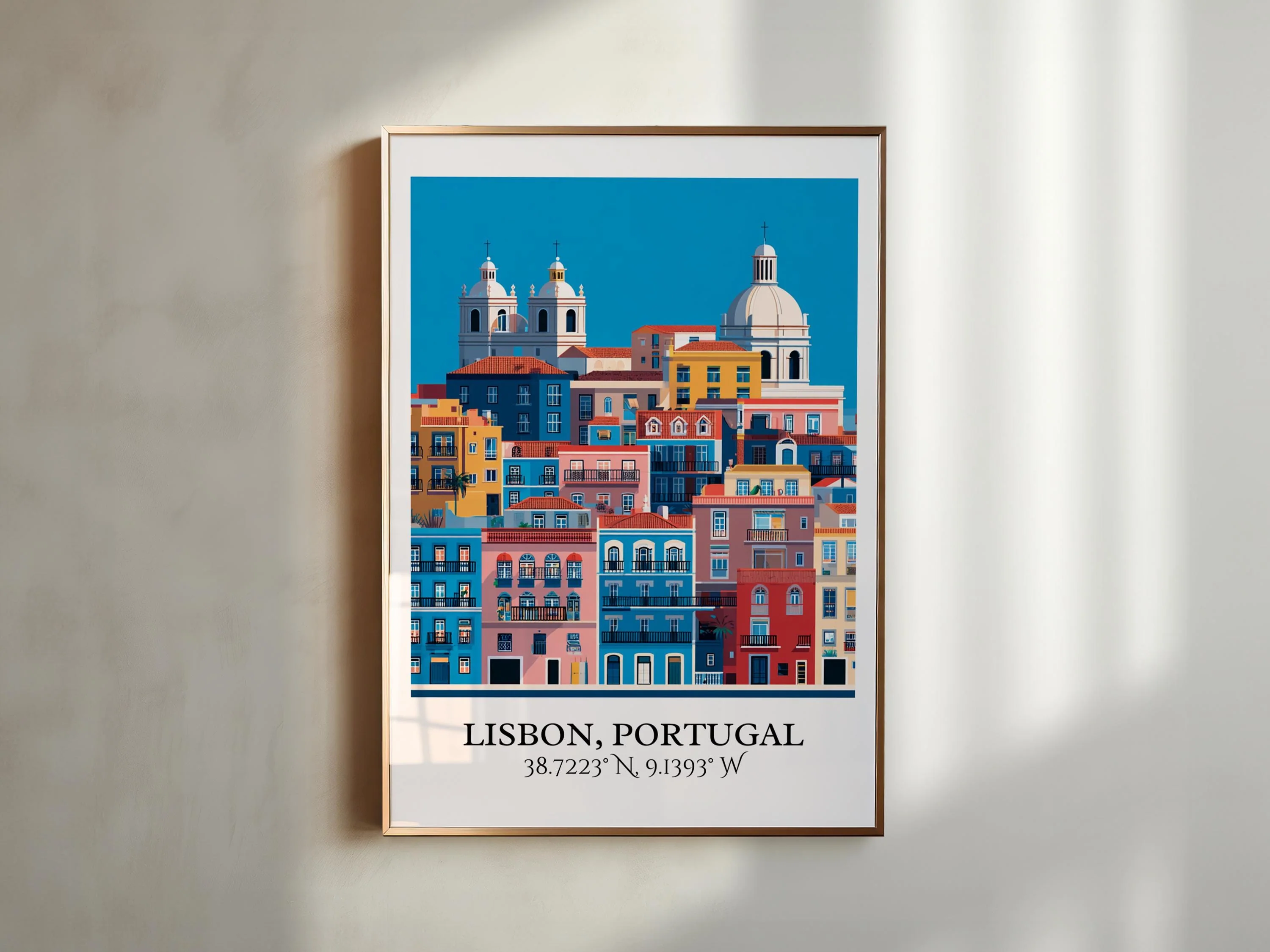 Lisbon, Portugal – Watercolor Art Print - Image 4