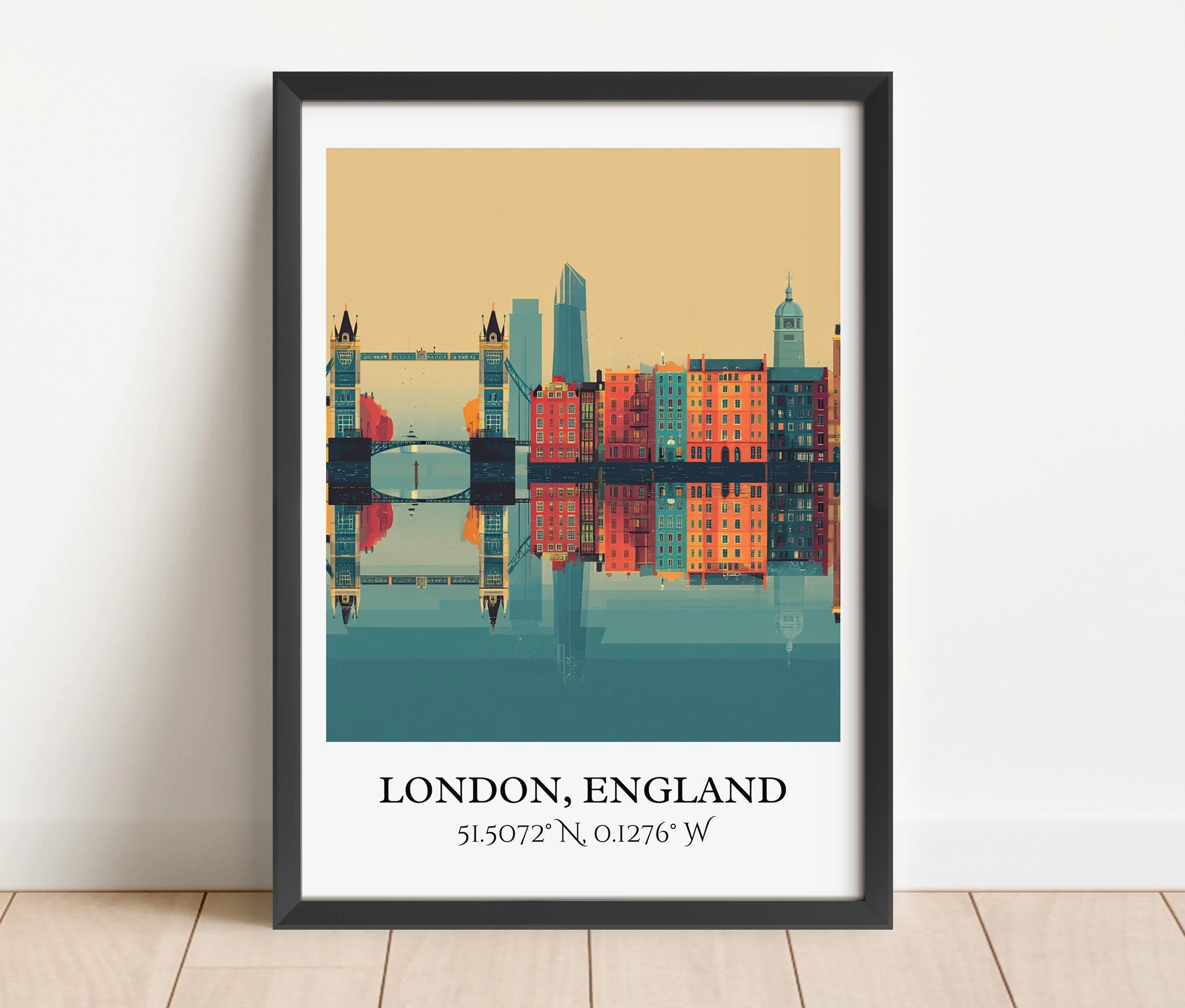 London, England – Watercolor Art Print - Image 5