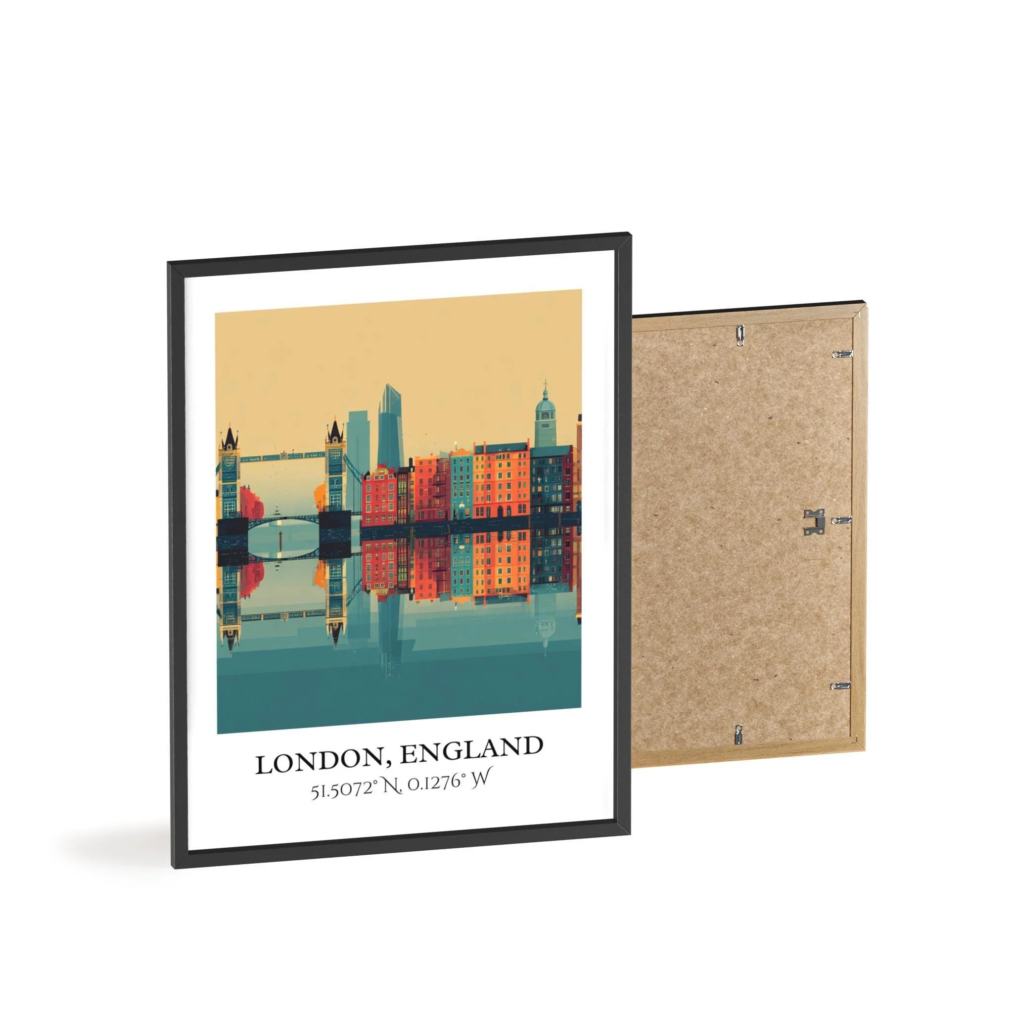London, England – Watercolor Art Print - Image 8