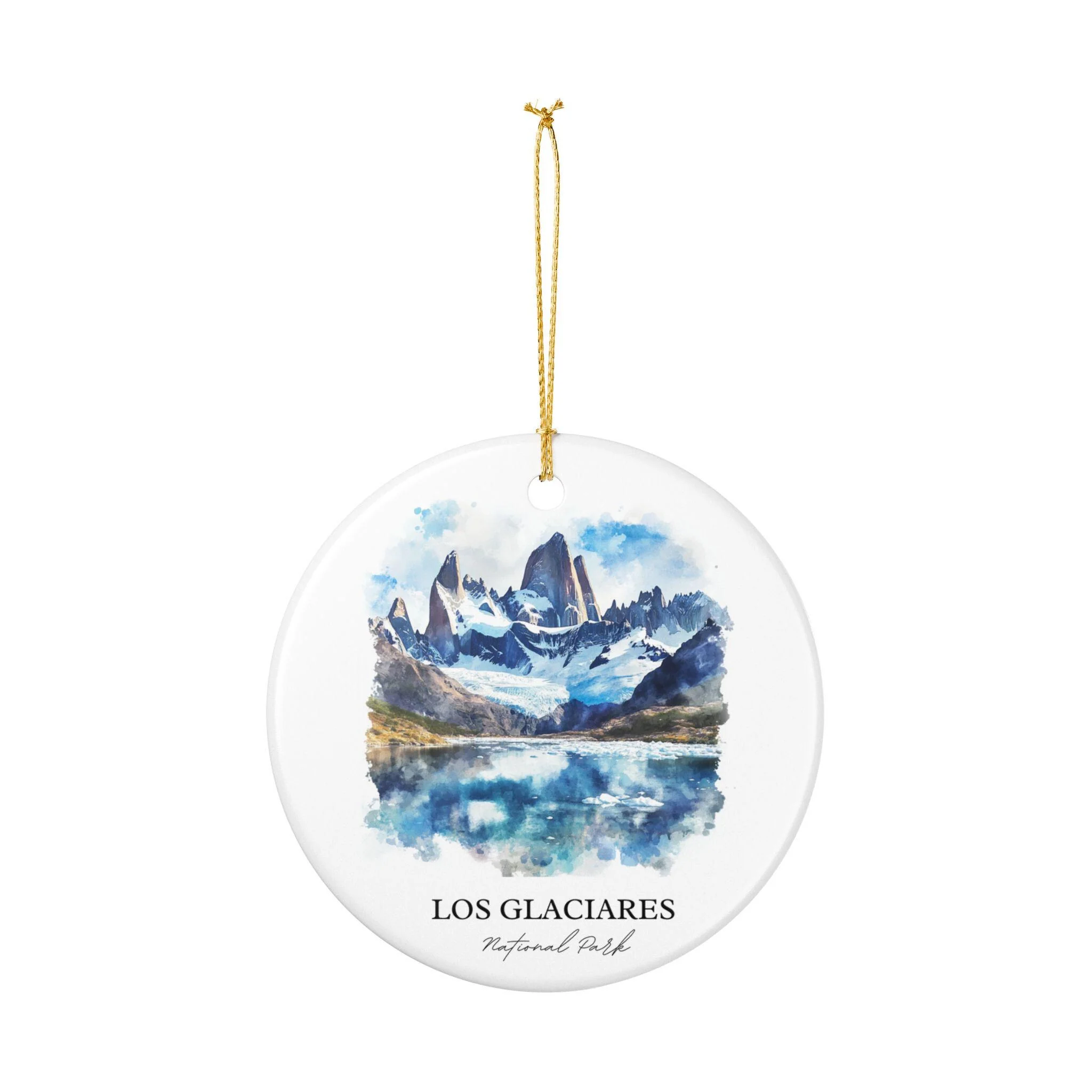 Los Glaciares National Park Ornament: Unique Argentina Souvenir, Argentina Xmas Decor, and Authentic Los Glaciares Gift - Image 2
