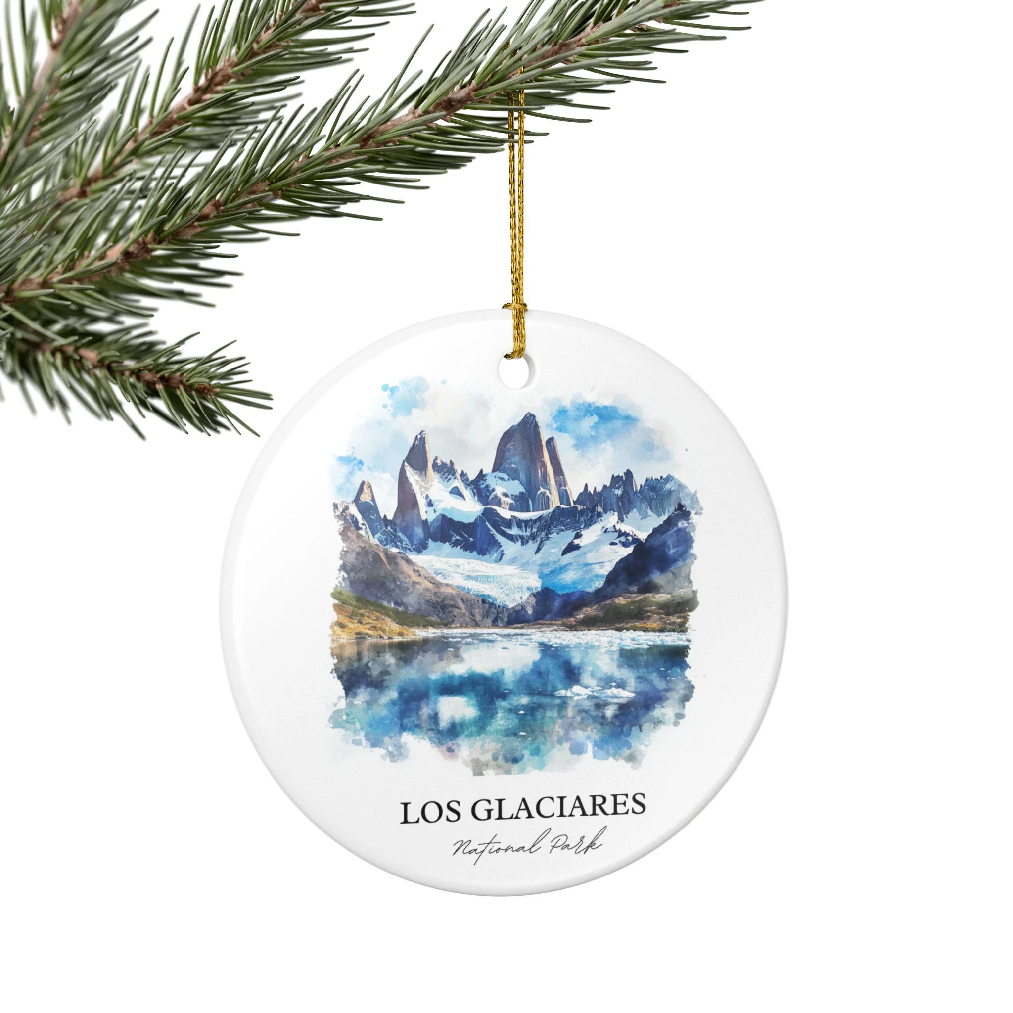 Los Glaciares National Park Ornament: Unique Argentina Souvenir, Argentina Xmas Decor, and Authentic Los Glaciares Gift - Image 5