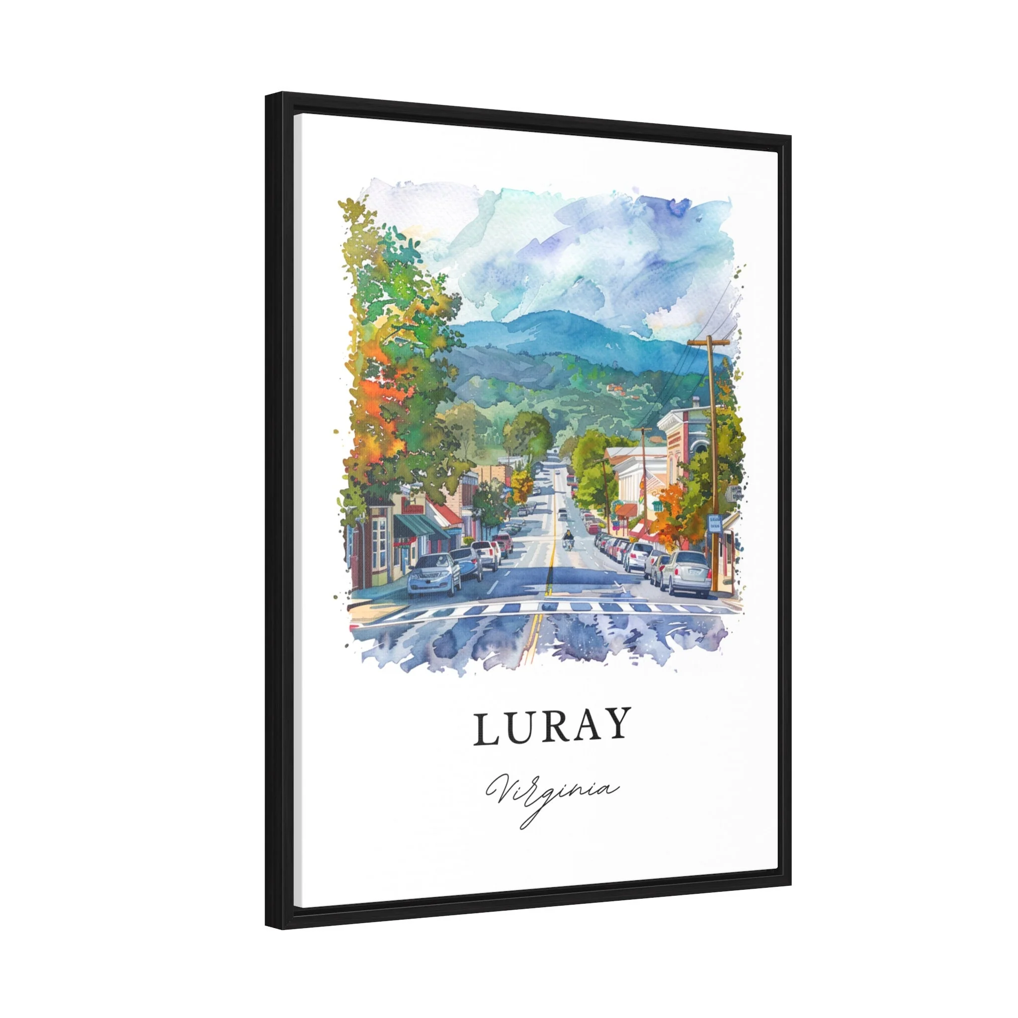 Luray, Virginia – Watercolor Art Print - Image 6